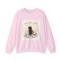 "JUST KEEP GOING" Black Cat Crewneck | College Girl Gift | Fashion | KayKay Classics