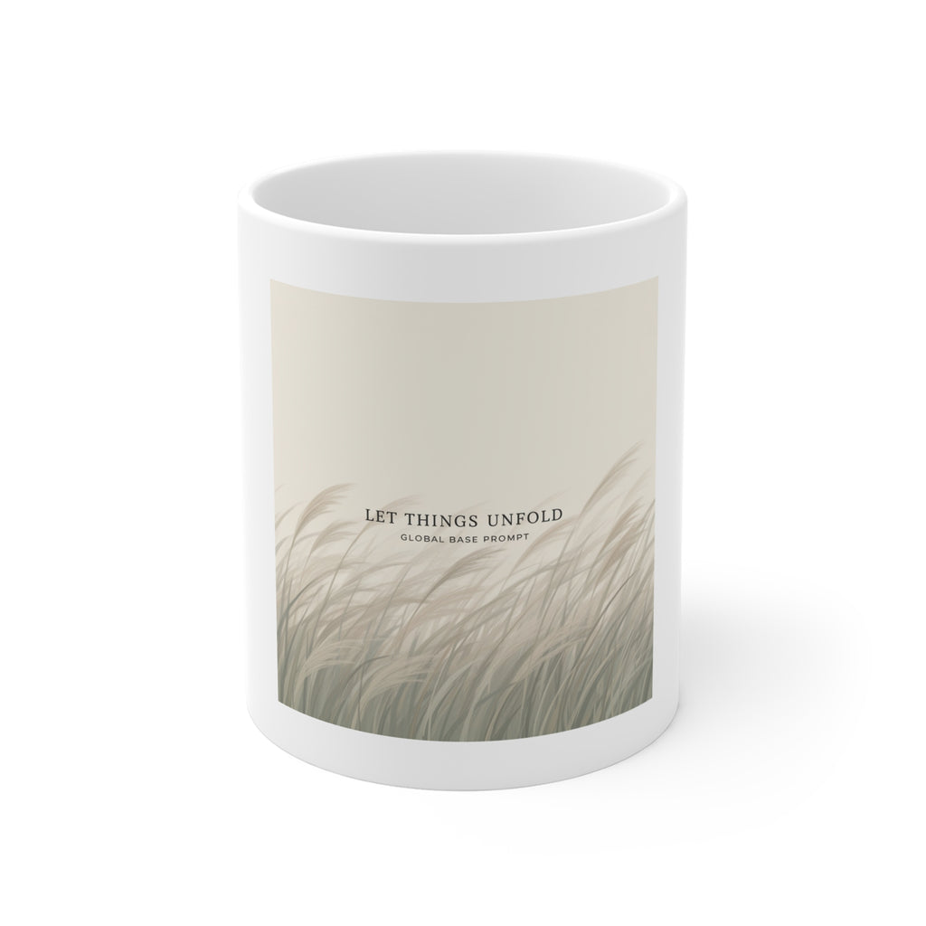 LET THINGS UNFOLD Mug 11oz