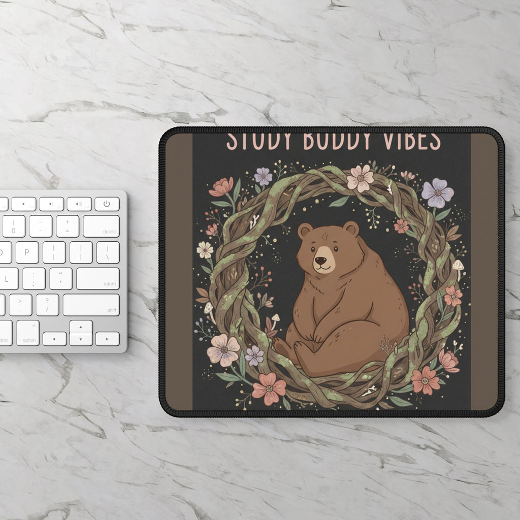 Bear Mouse Pad – Study Buddy Vibes
