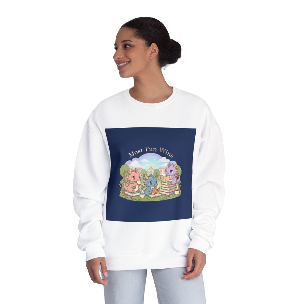 Baby Dragons Crewneck Sweatshirt – Most Fun Wins
