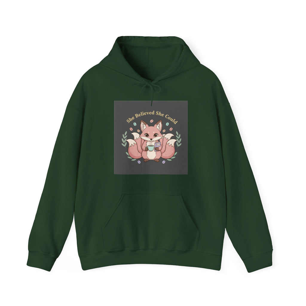 Fox Hoodie – She Believed She Could