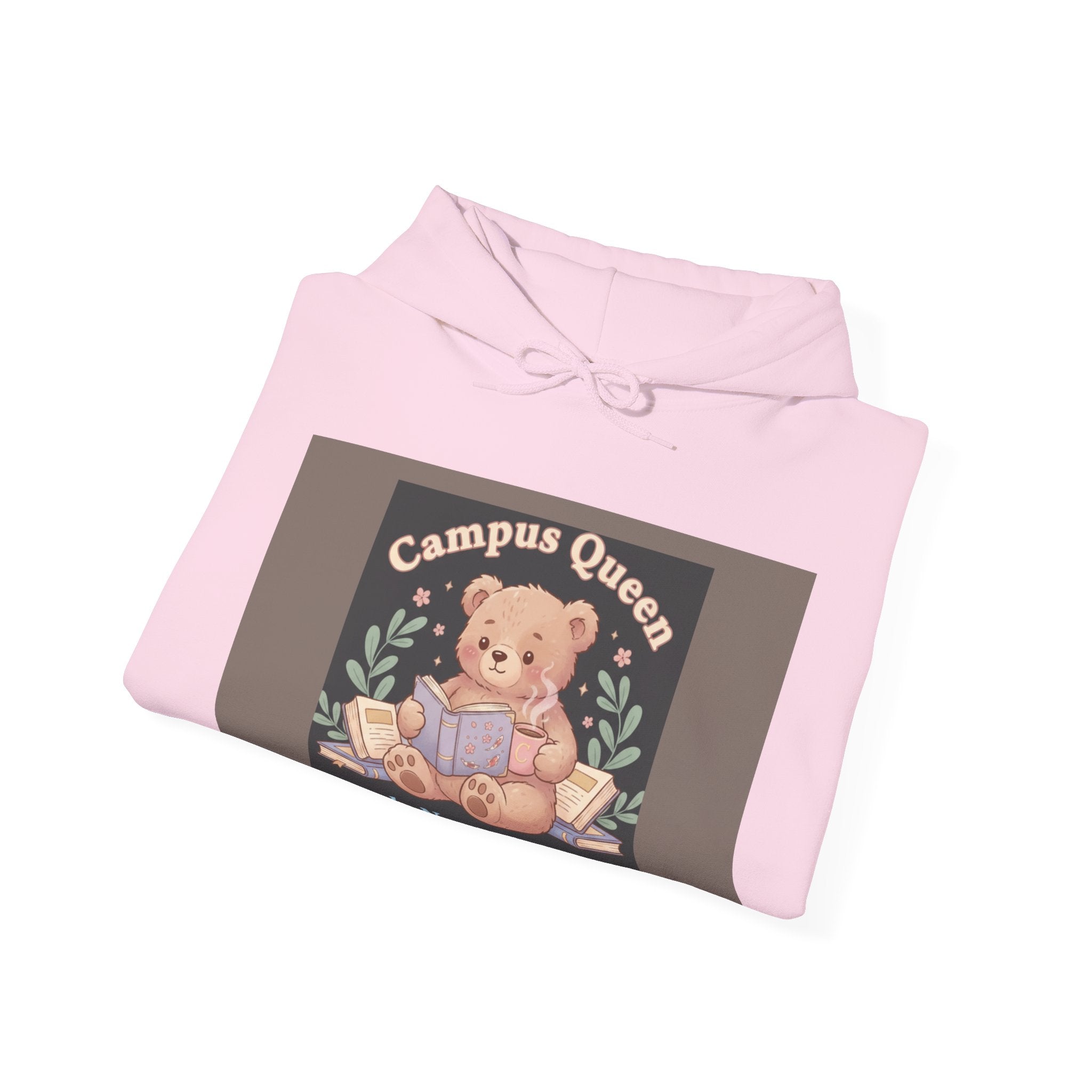 Bear Hoodie – Campus Queen Study Now Slay Later