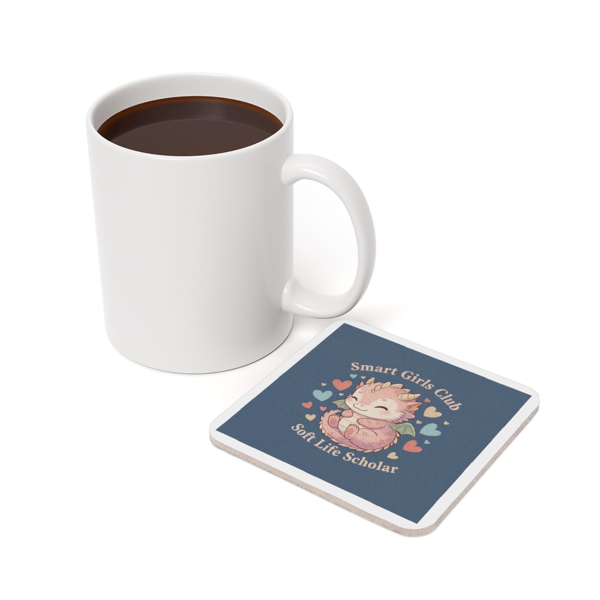 Dragon Cork Coaster – Smart Girls Club Soft Life Scholar