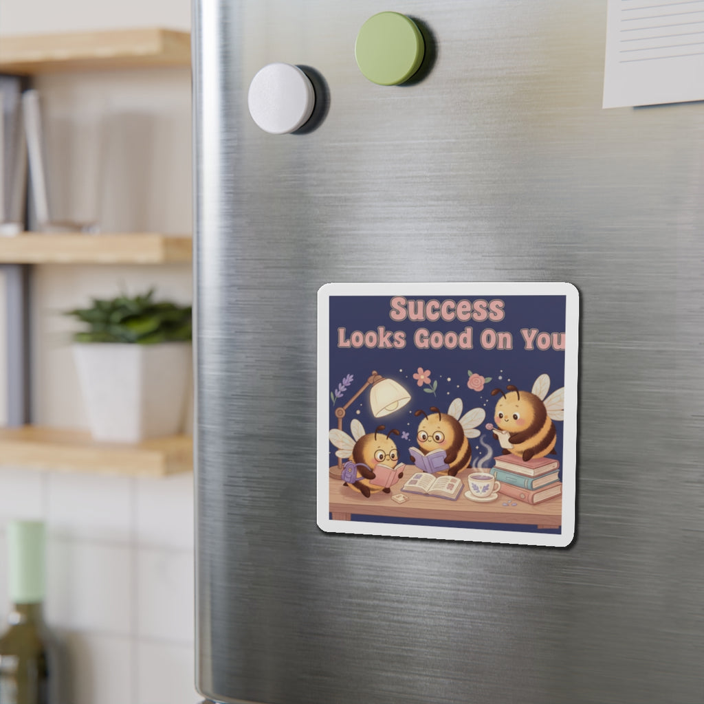 Honeybees Die-Cut Magnet – Success Looks Good on You