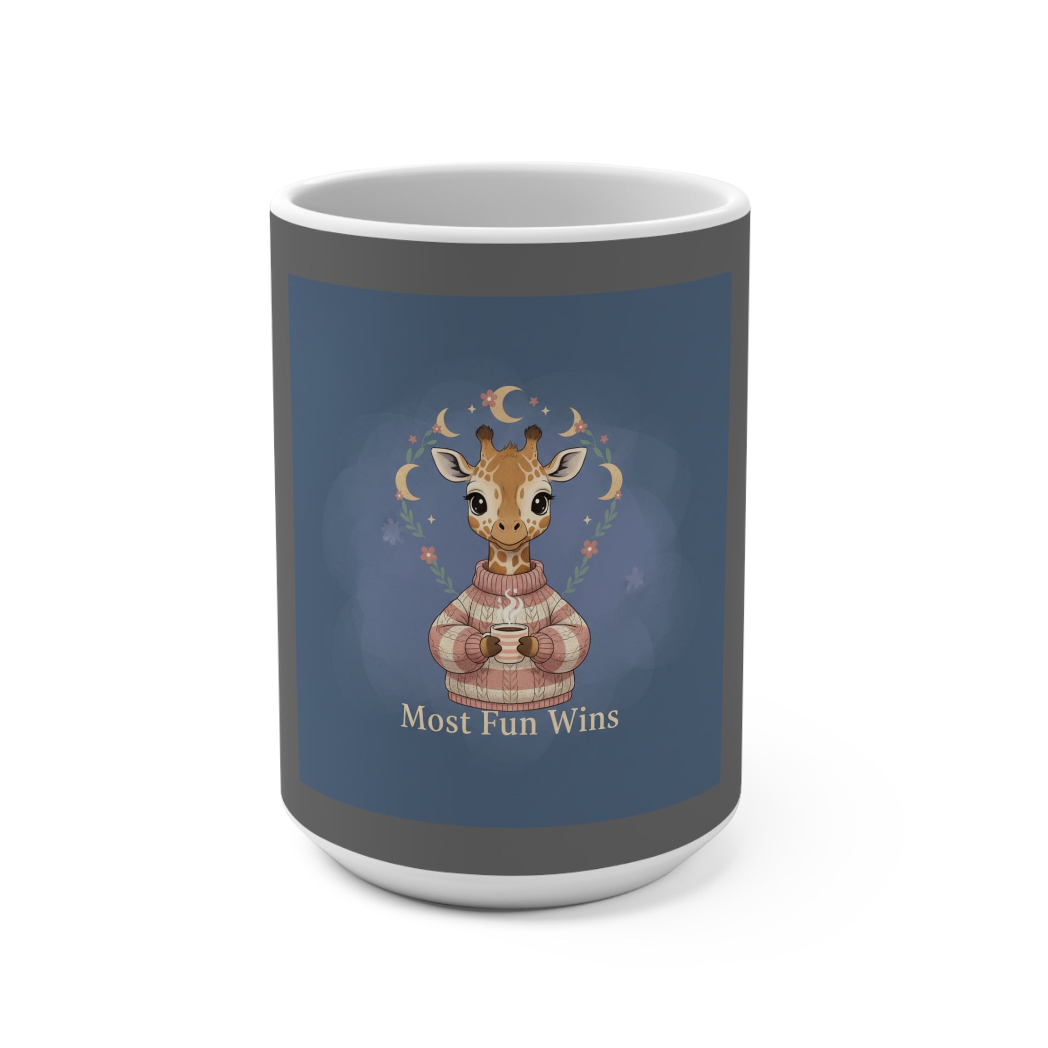 Giraffe Mug 15oz – Most Fun Wins