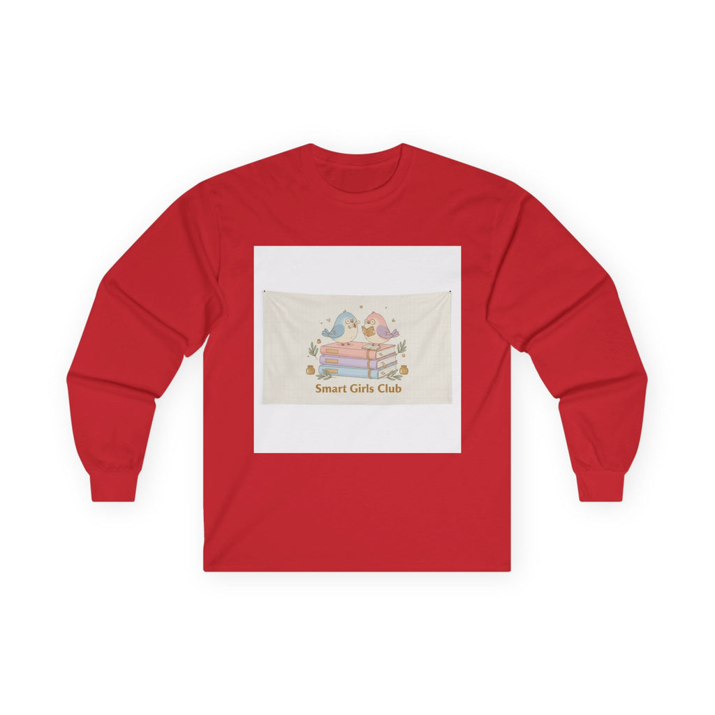 Smart Girls Club Birds Long Sleeve Tee