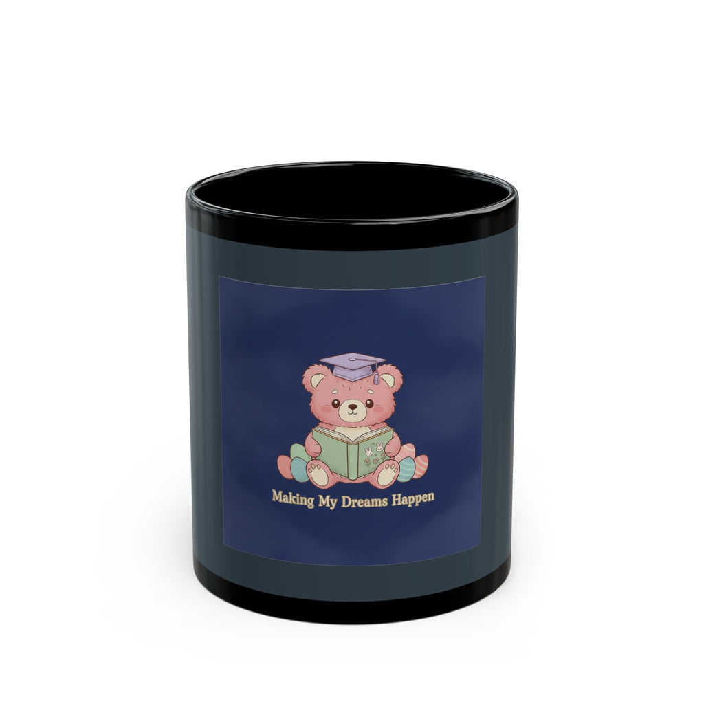 Bear Black Mug 11oz – Making My Dreams Happen