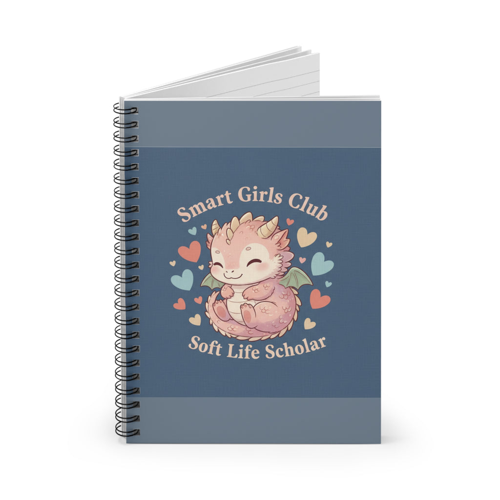 Dragon Spiral Notebook – Smart Girls Club Soft Life Scholar