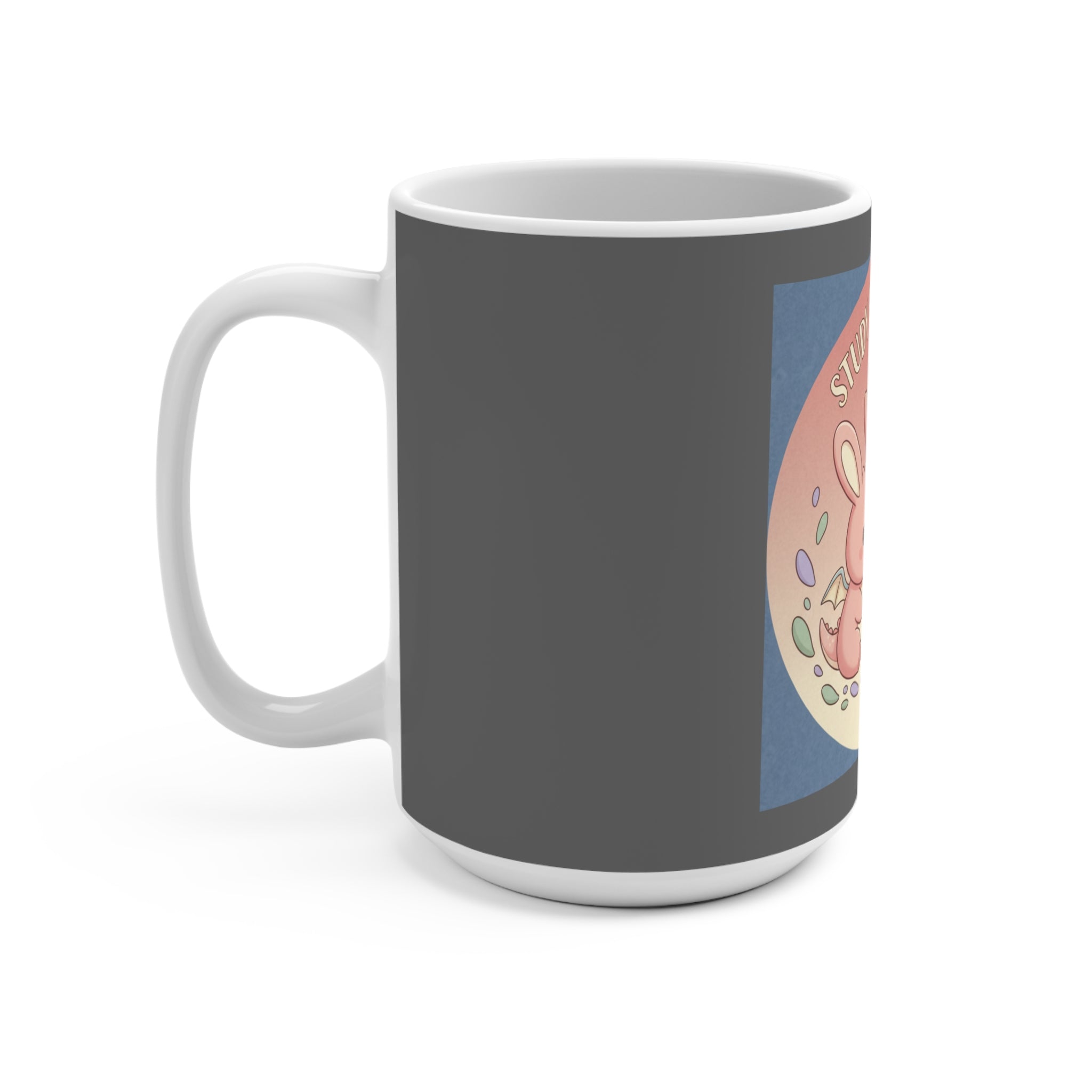 Bunny Mug 15oz – Coffee and Confidence