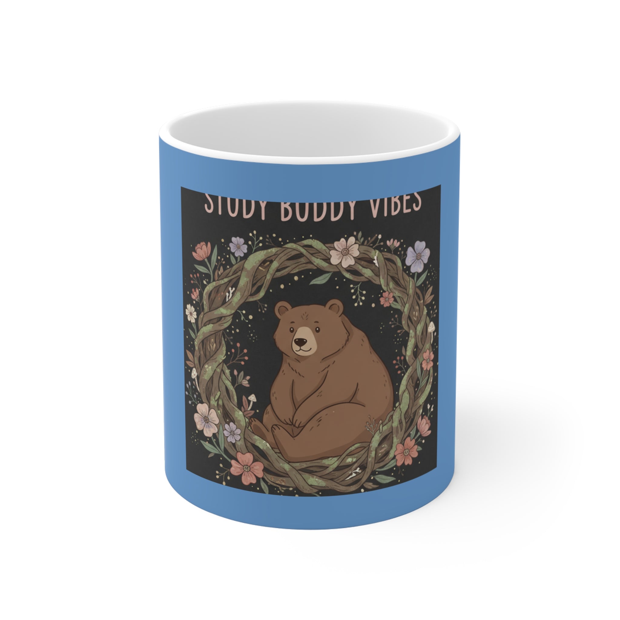Bear Mug 11oz – Study Buddy Vibes