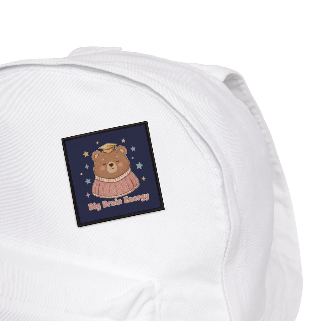 Bear Iron-On Patch – Big Brain Energy