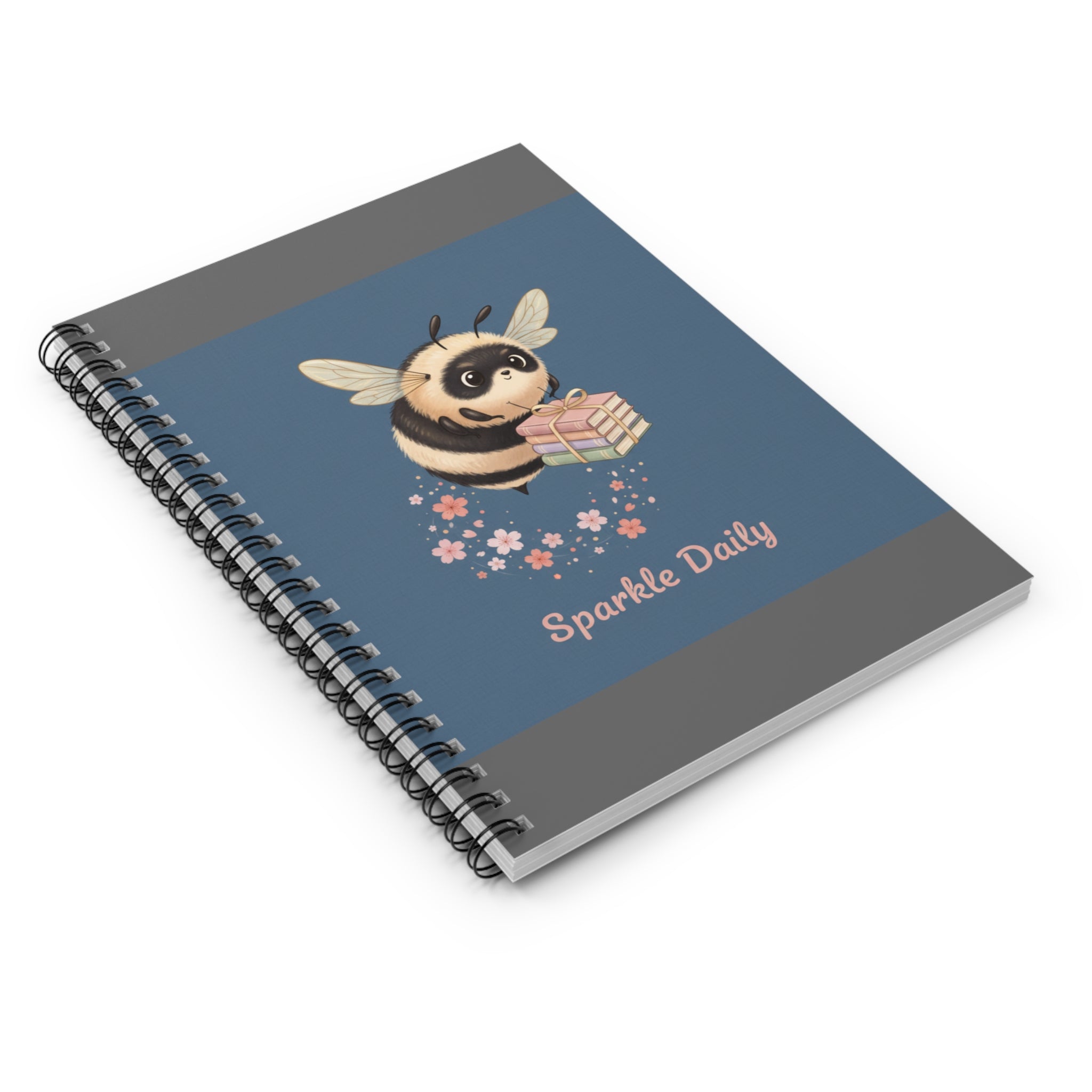 Bee Spiral Notebook – Sparkle Daily
