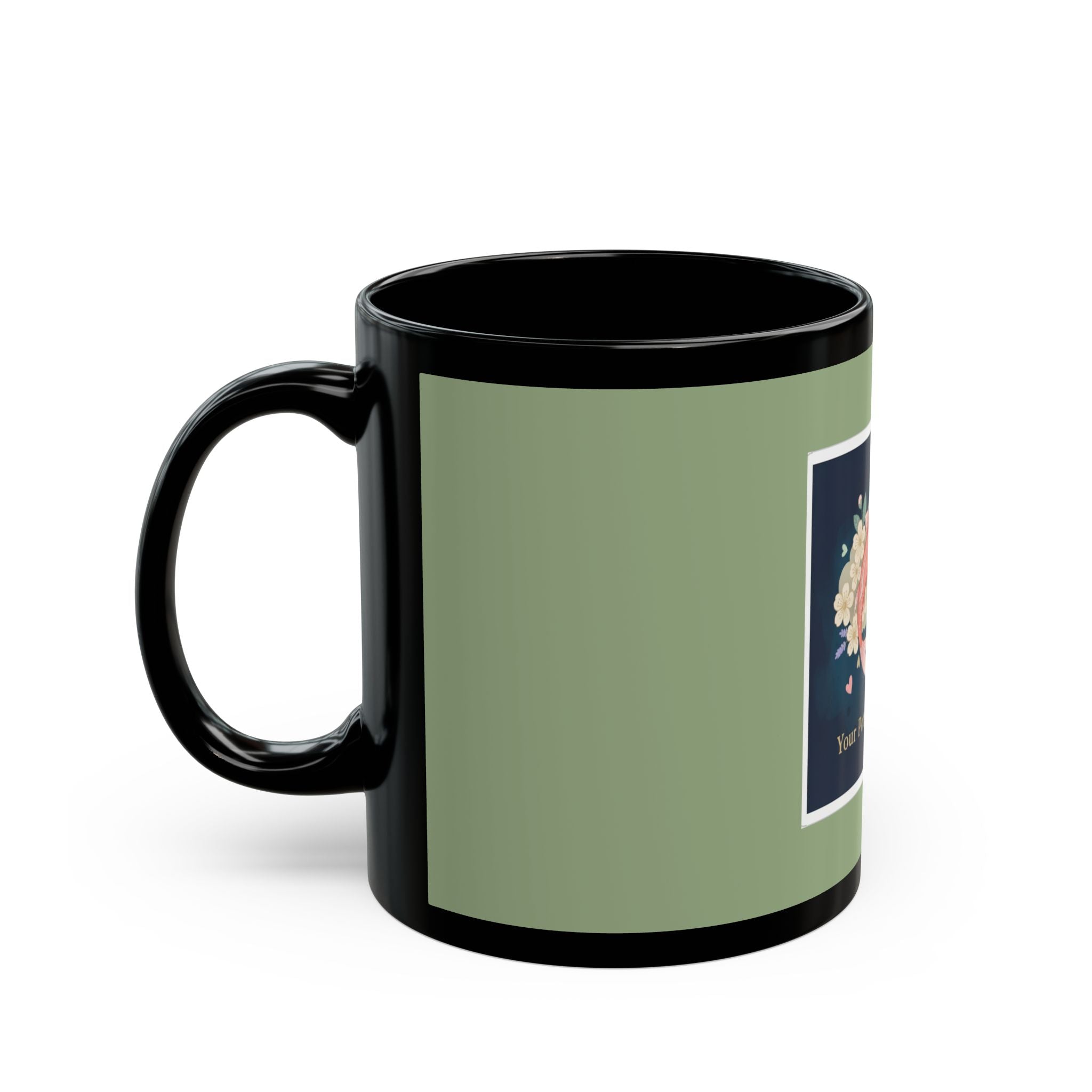 Koi Black Mug 11oz – Your Potential is Endless