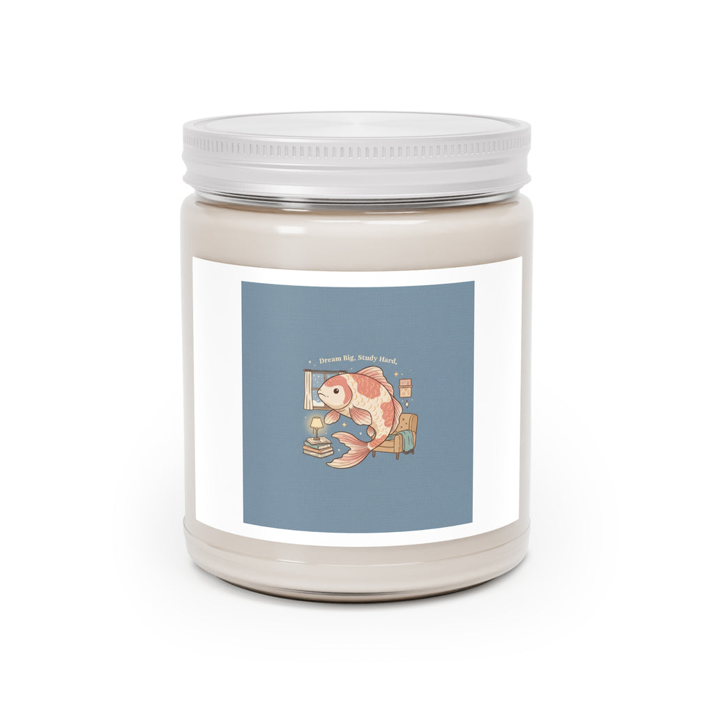 Dream Big, Study Hard Fish Scented Candle