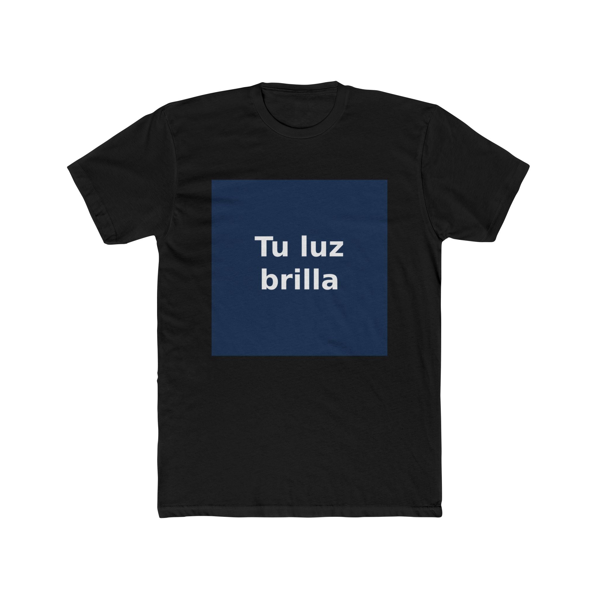 "Tu luz brilla" Black Cat Unisex Tee | College Girl Gift | Fashion | KayKay Classics