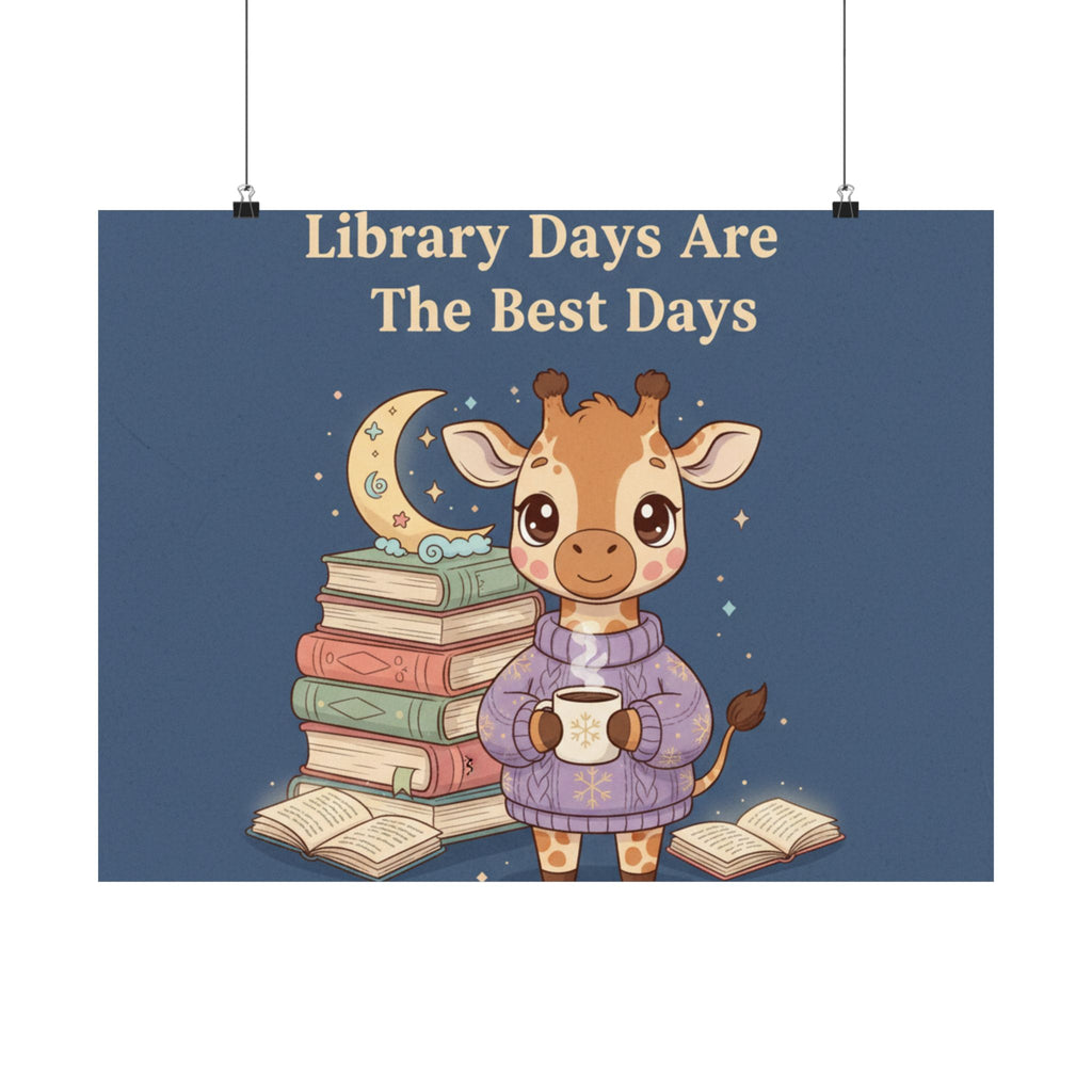 library days are the best days Poster