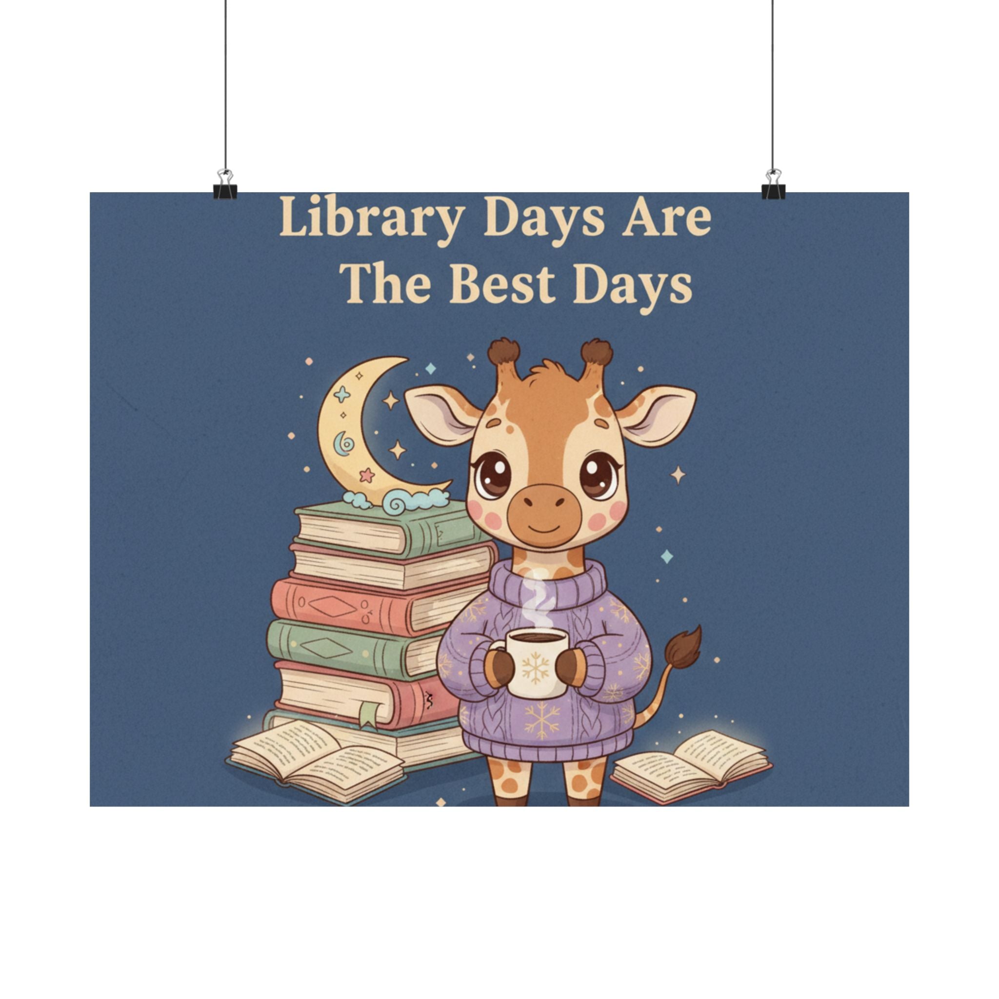 library days are the best days Poster