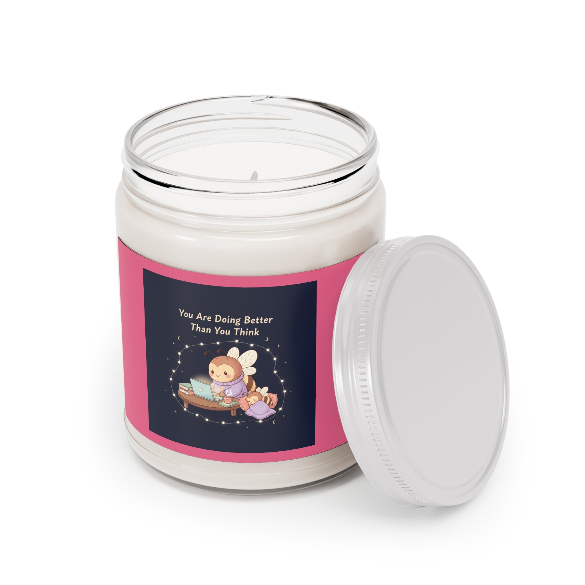 Honeybees Scented Candle – You Are Doing Better Than You Think