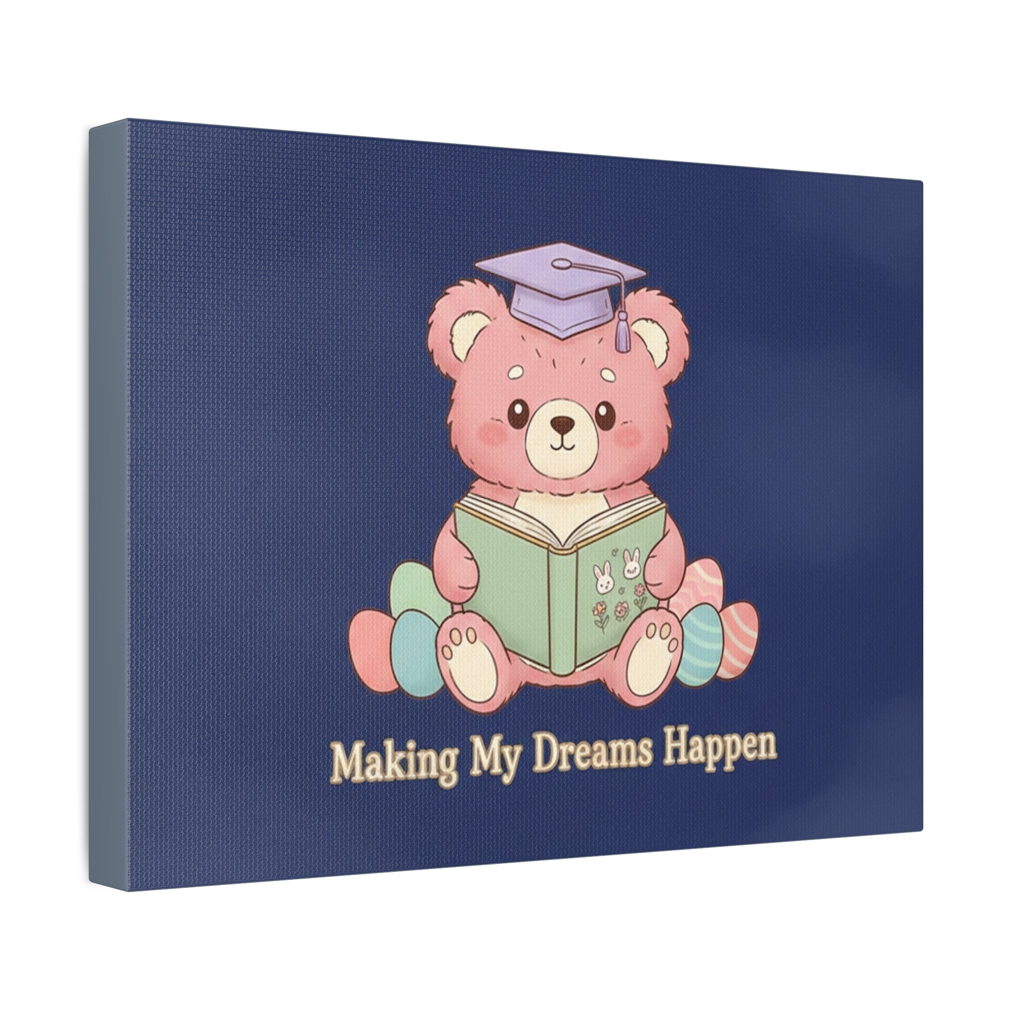 Bear Canvas Print – Making My Dreams Happen