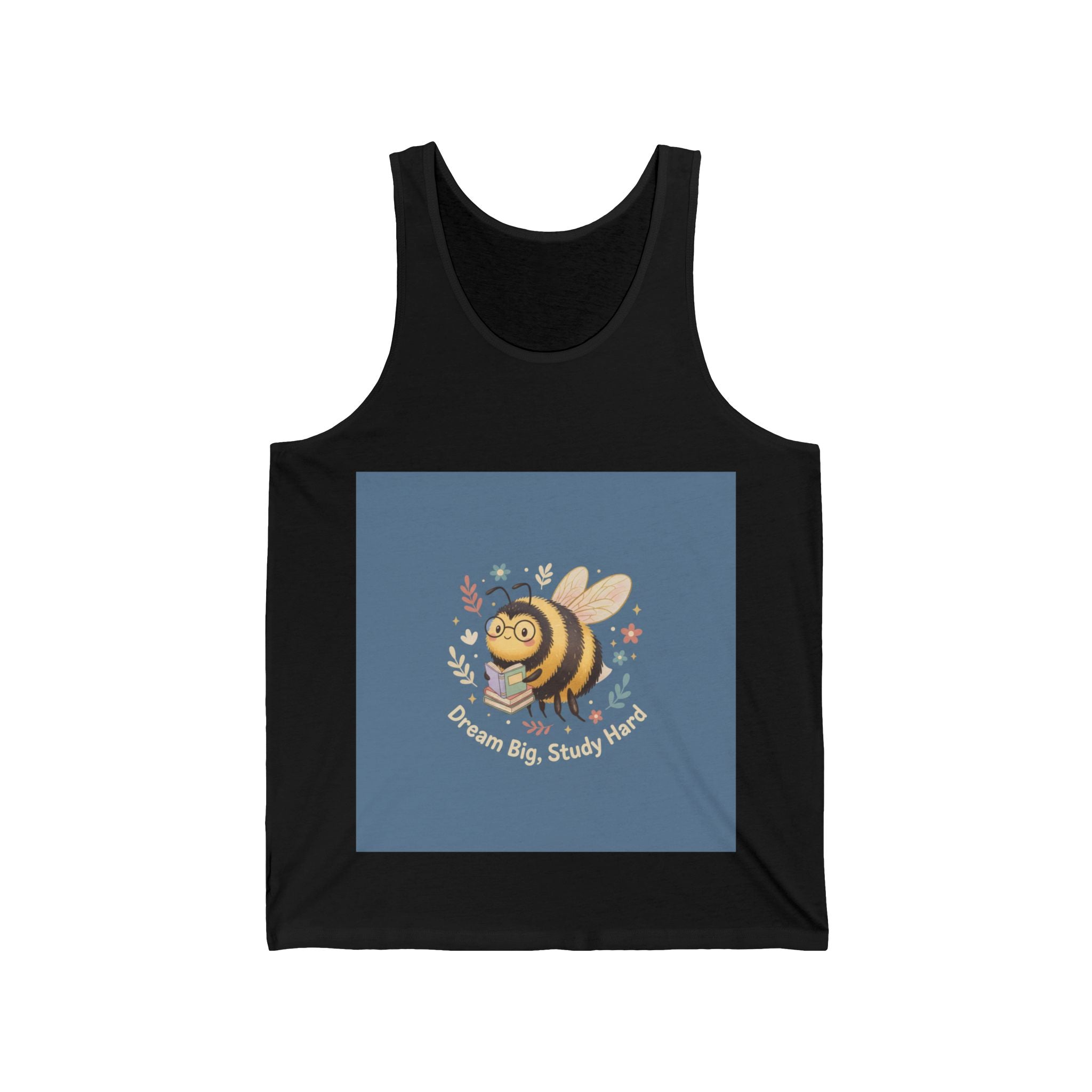 Bee Tank Top – Dream Big Study Hard