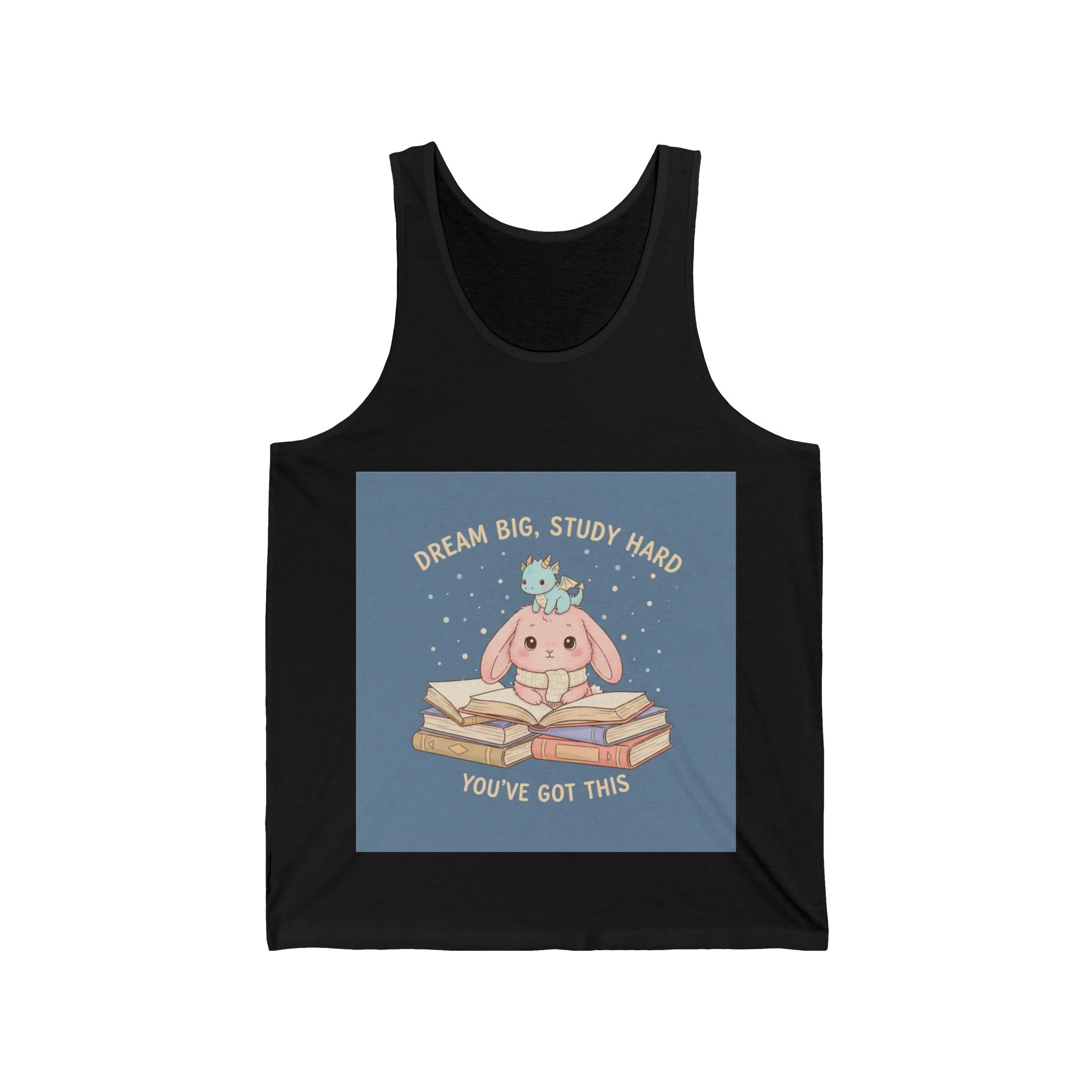 Bear Tank Top – Dream Big Study Hard