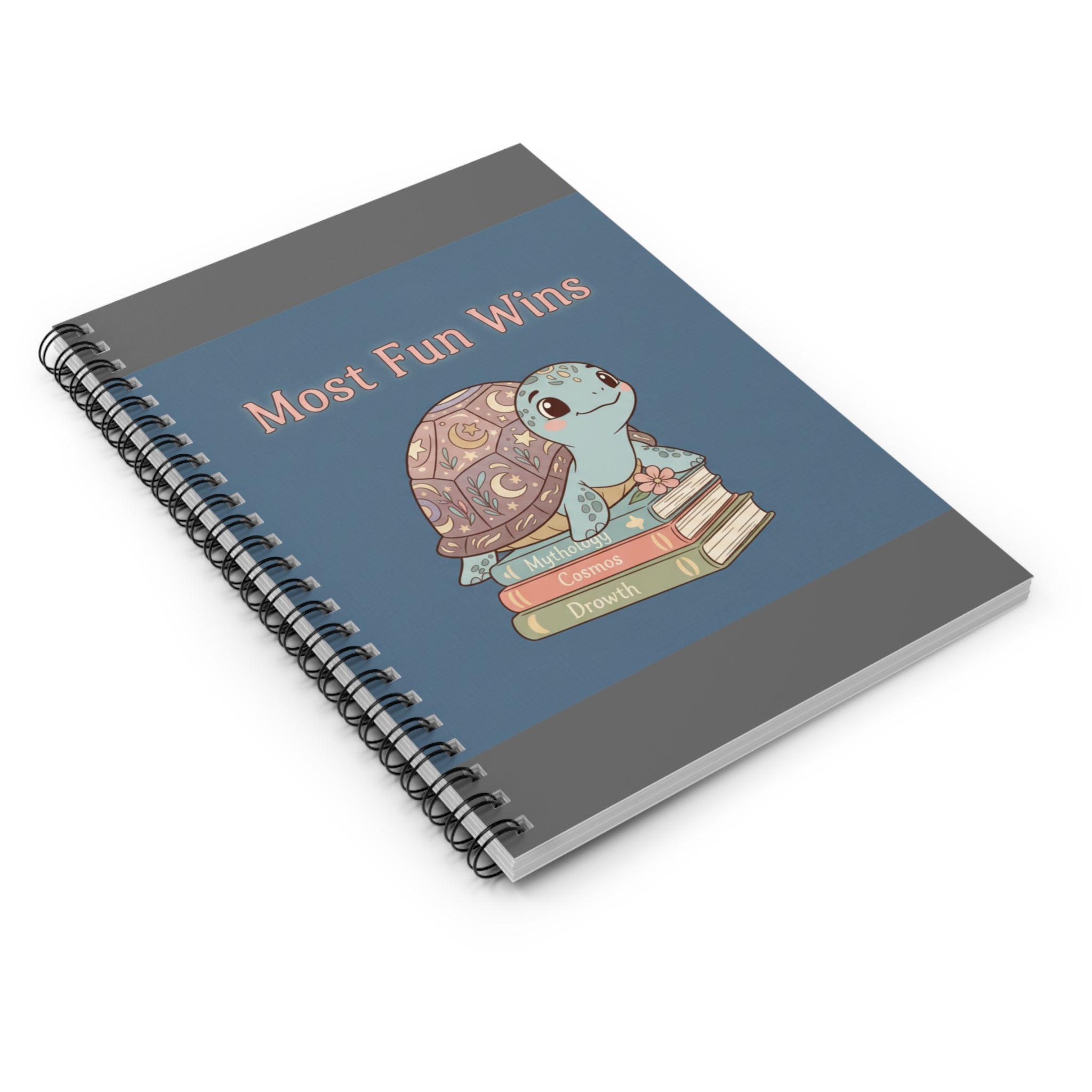 Turtle Spiral Notebook – Most Fun Wins