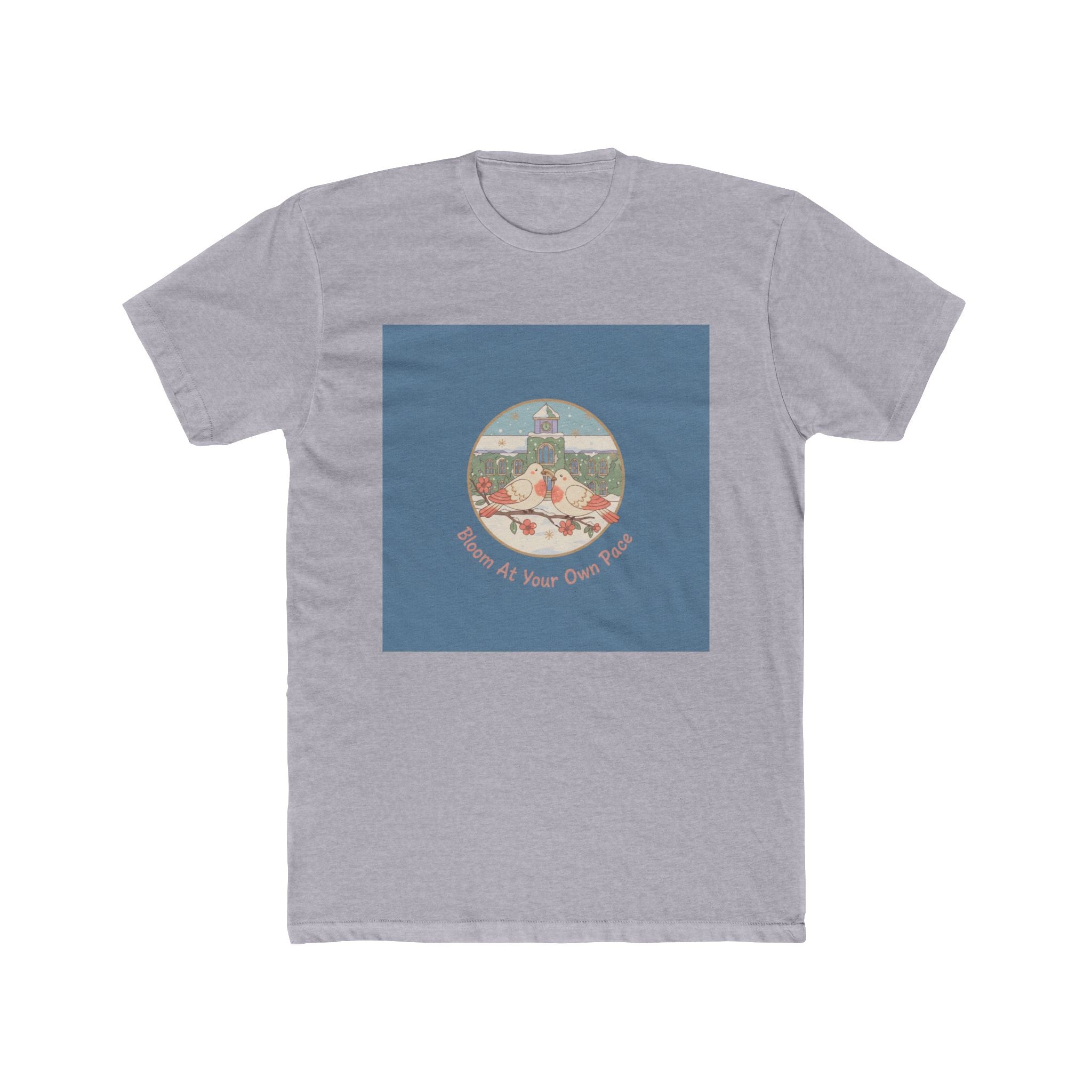 Bloom At Your Own Pace Birds Unisex Tee