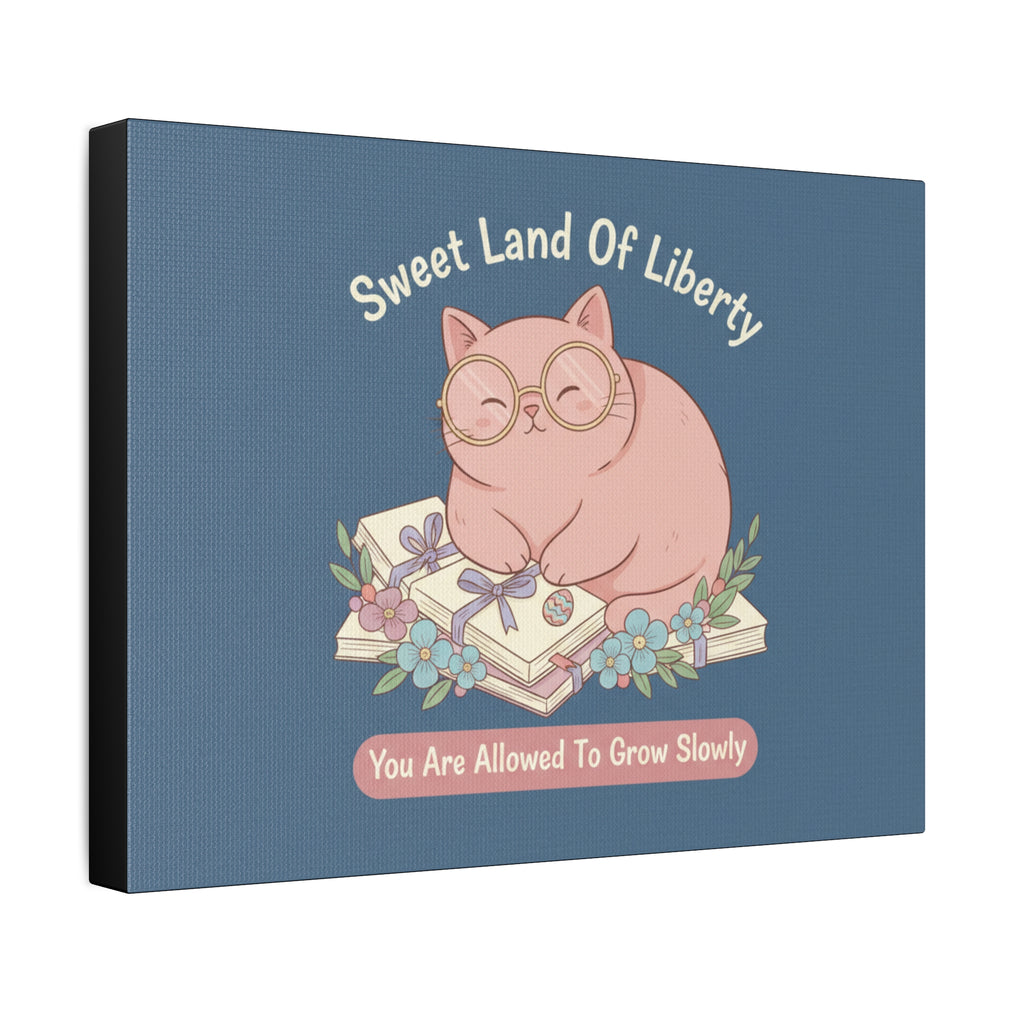 Cat Canvas Print – Sweet Land of Liberty