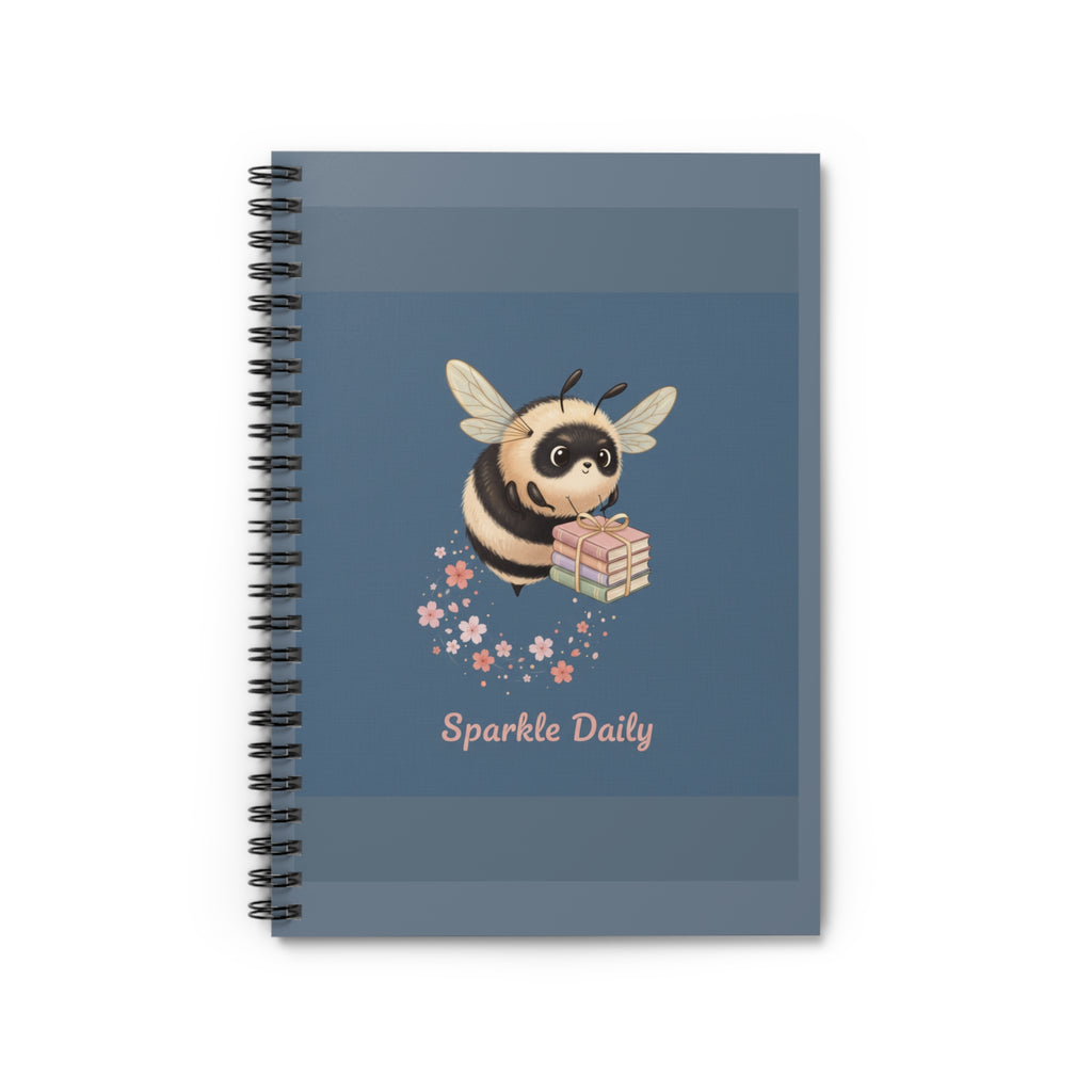 Bee Spiral Notebook – Sparkle Daily