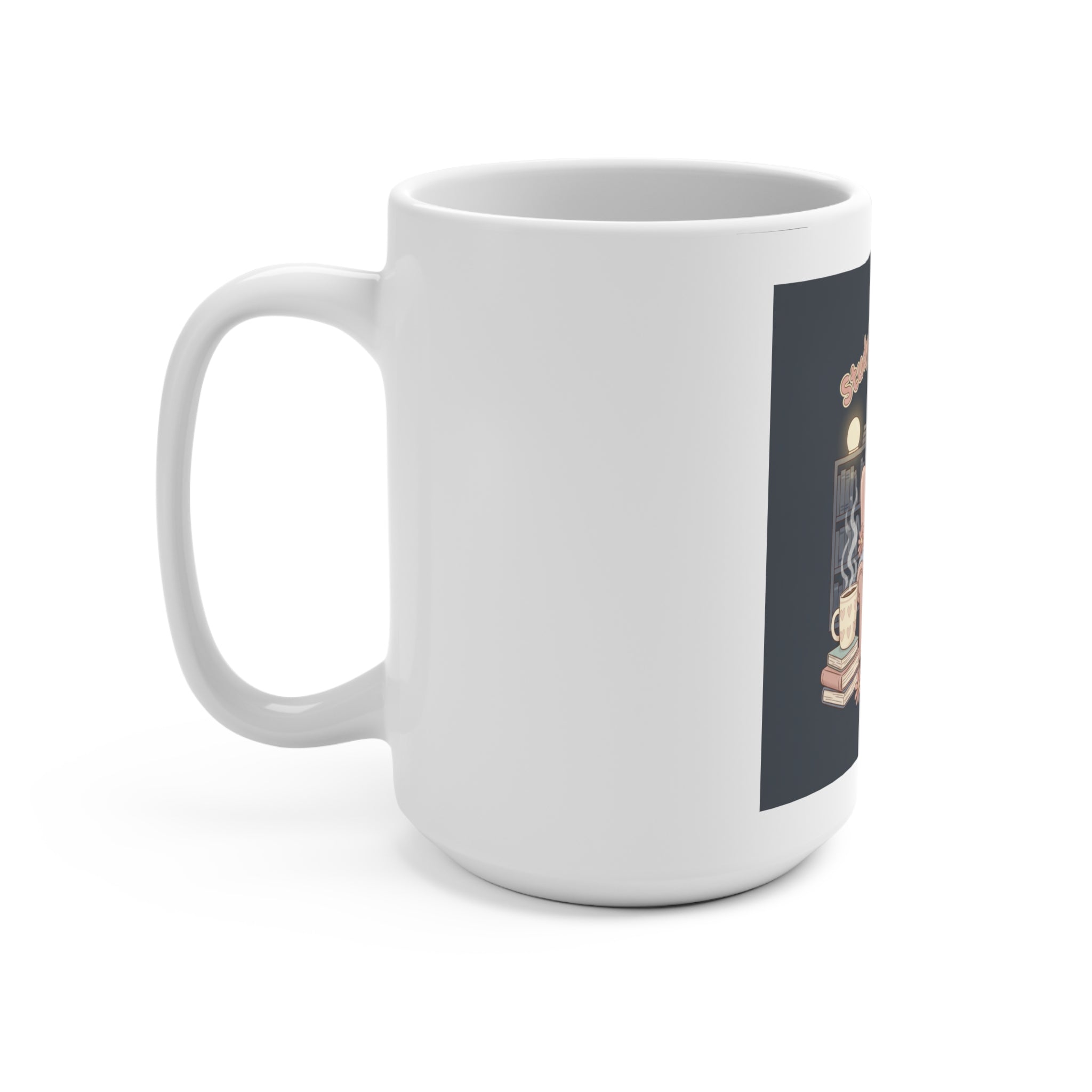 Daisies Mug 15oz – Study Buddy Vibes