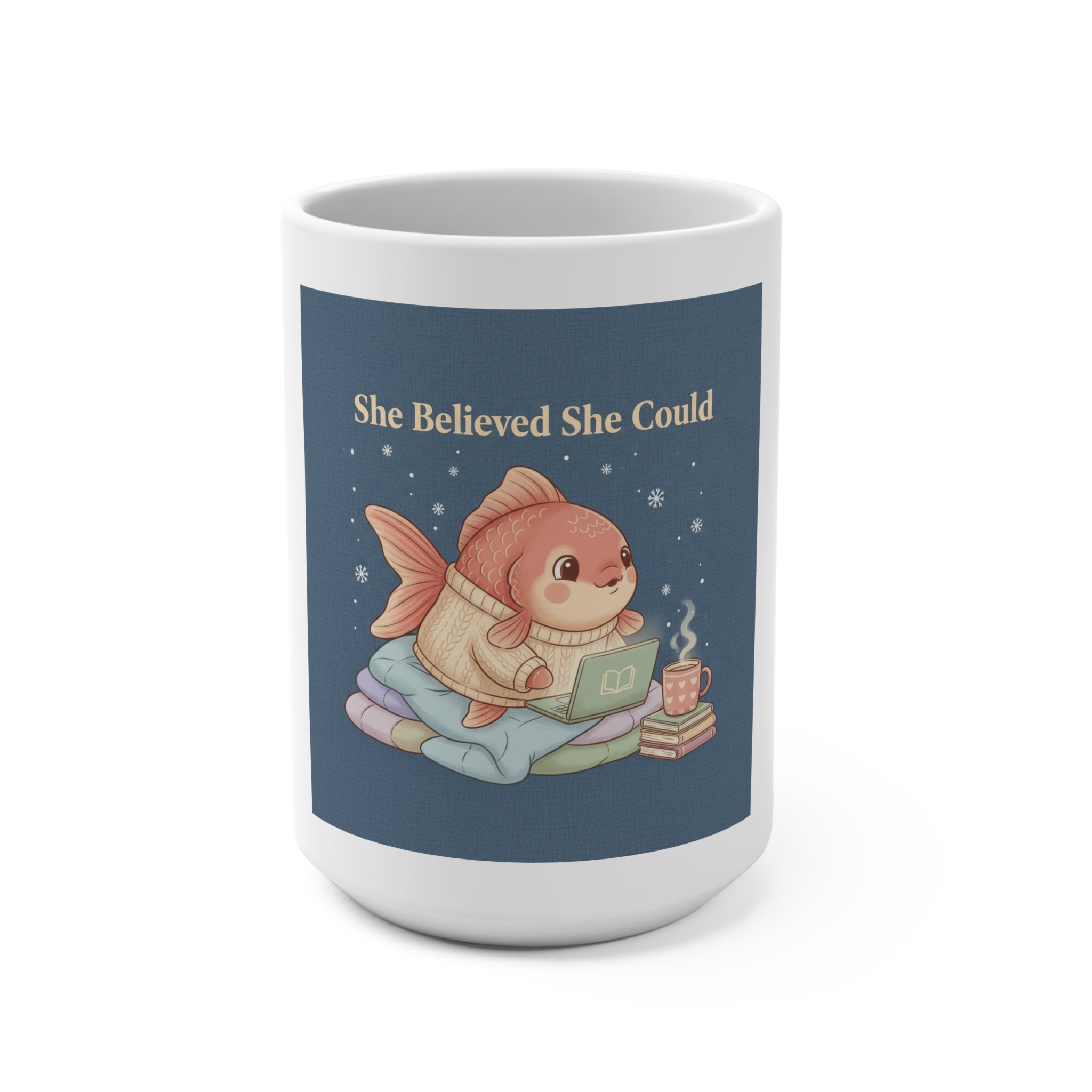 She Believed She Could Mug 15oz