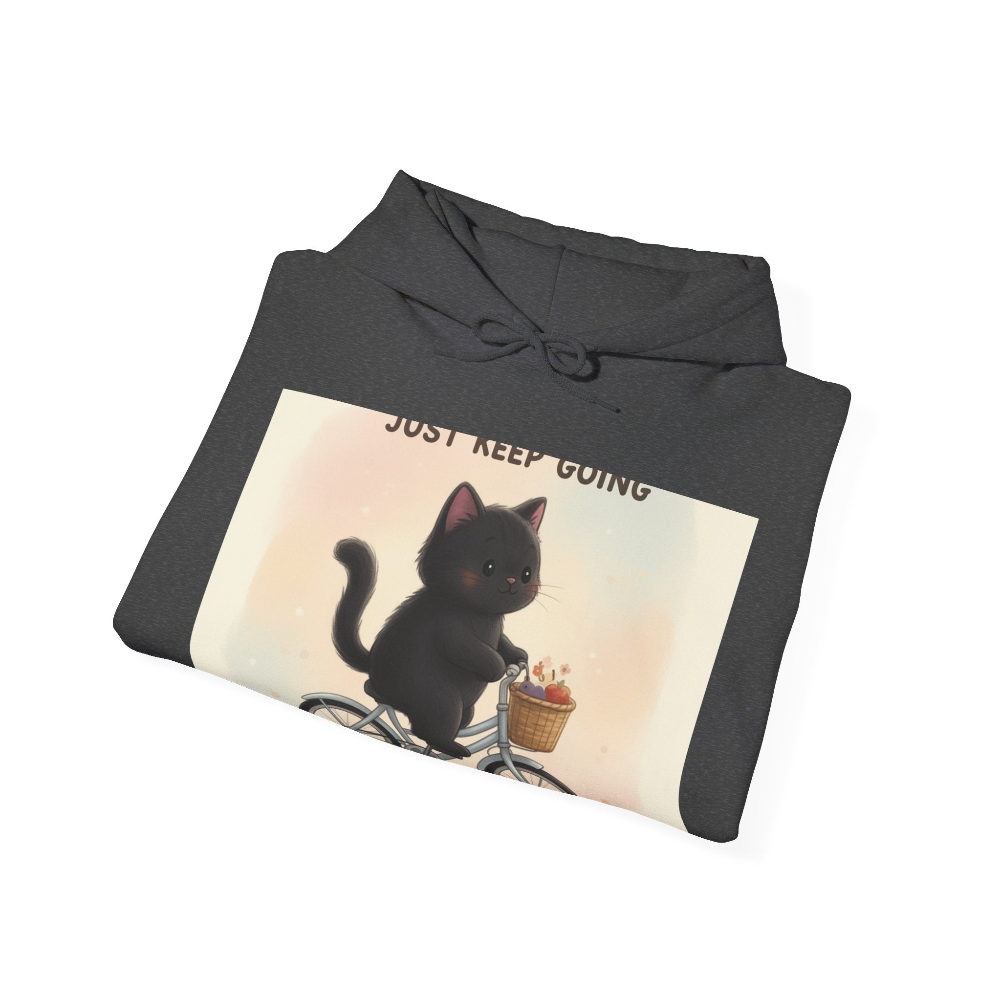 "Study Hard Dream Big" Black Cat Hoodie | College Girl Gift | Fashion | KayKay Classics
