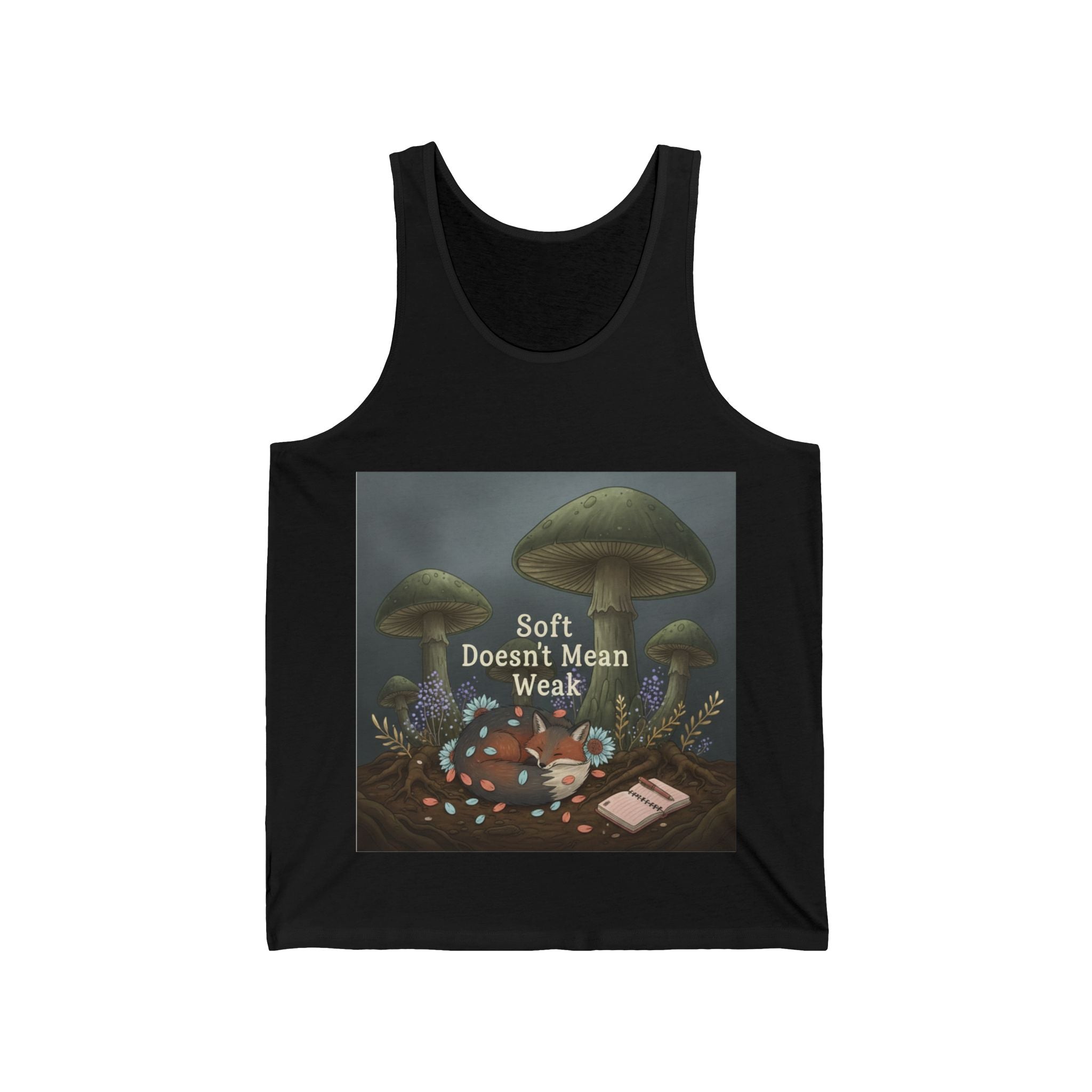 Fox Tank Top – Soft Doesnt Mean Weak