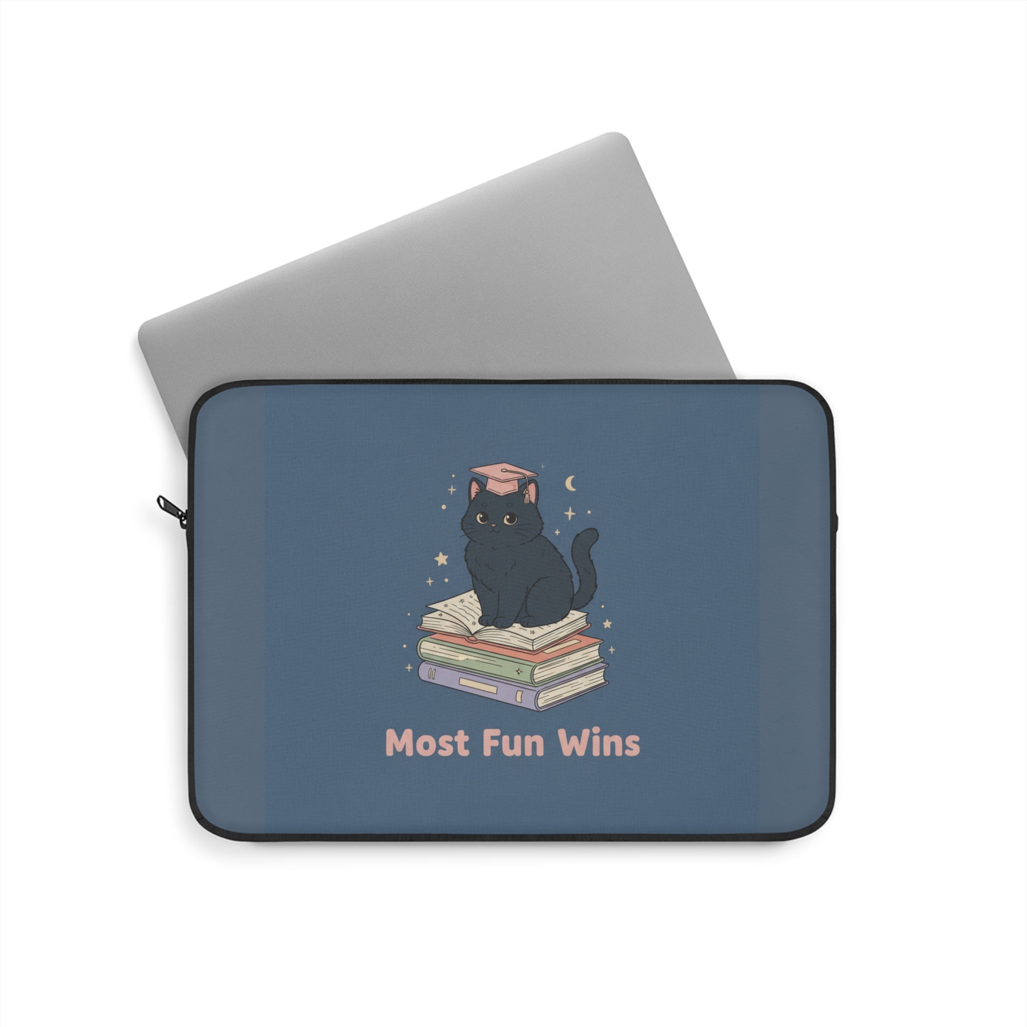 Black Cat Laptop Sleeve – Most Fun Wins