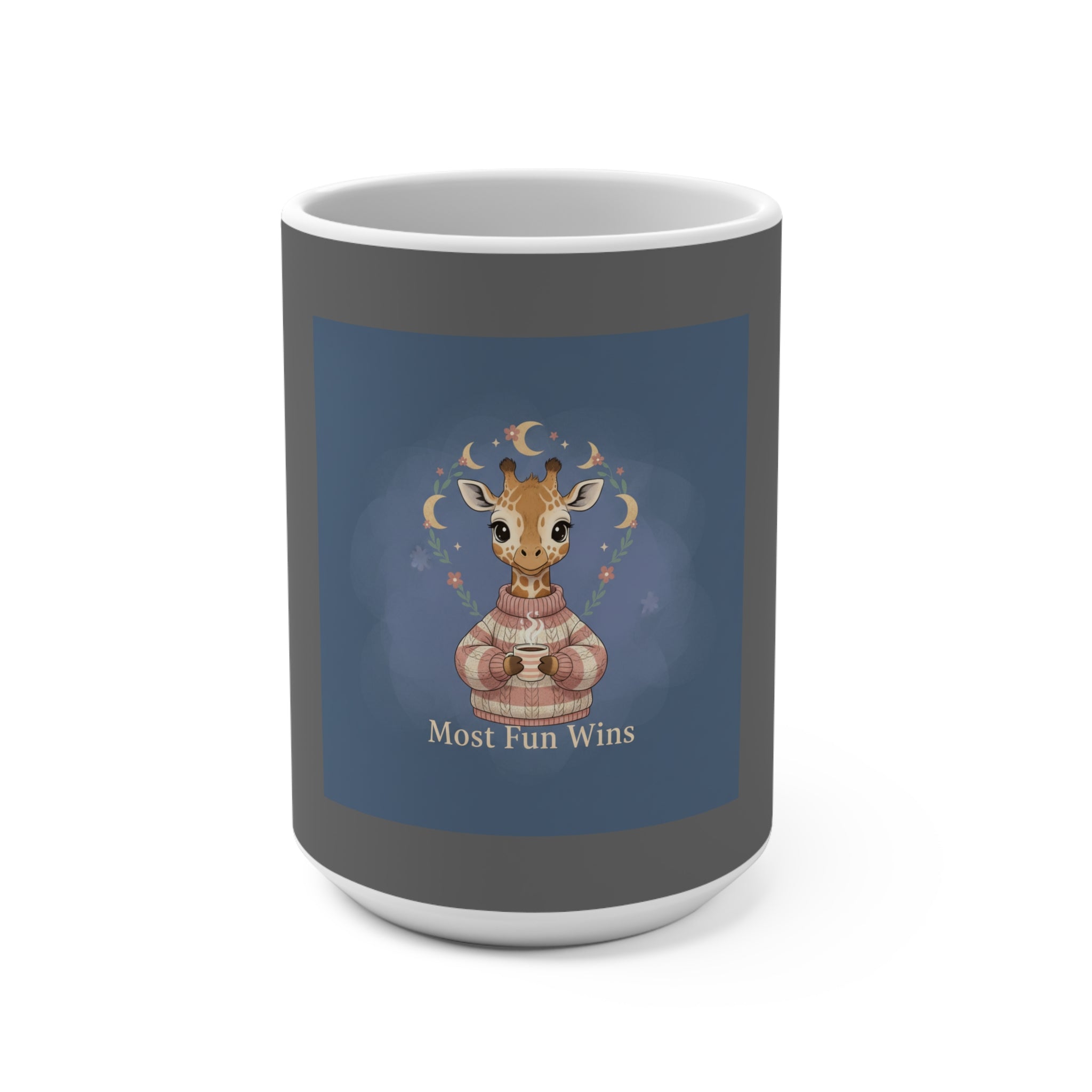 Giraffe Mug 15oz – Most Fun Wins