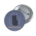 Black Cat Pin Button – United We Stand