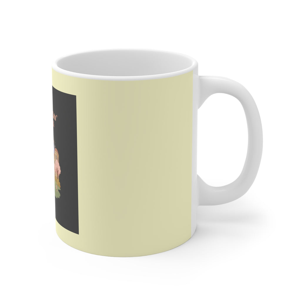 Duck In A Cardigan Mug 11oz – Educated and Cute Gentle Strength