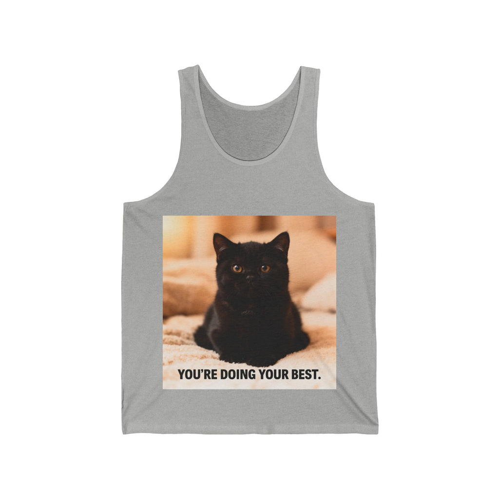 YOURE DOING YOUR BEST Cat Tank Top
