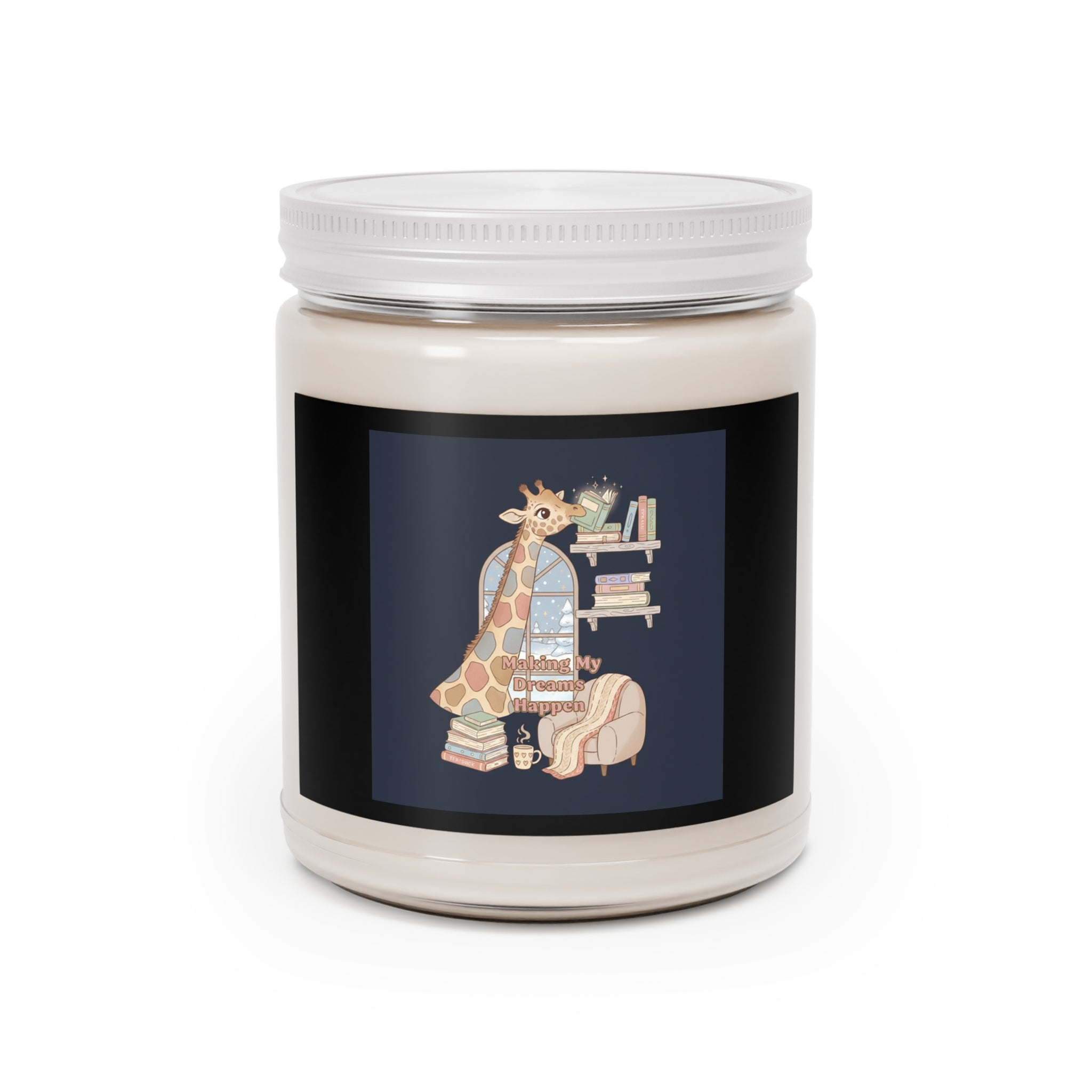 Black Cat Scented Candle
