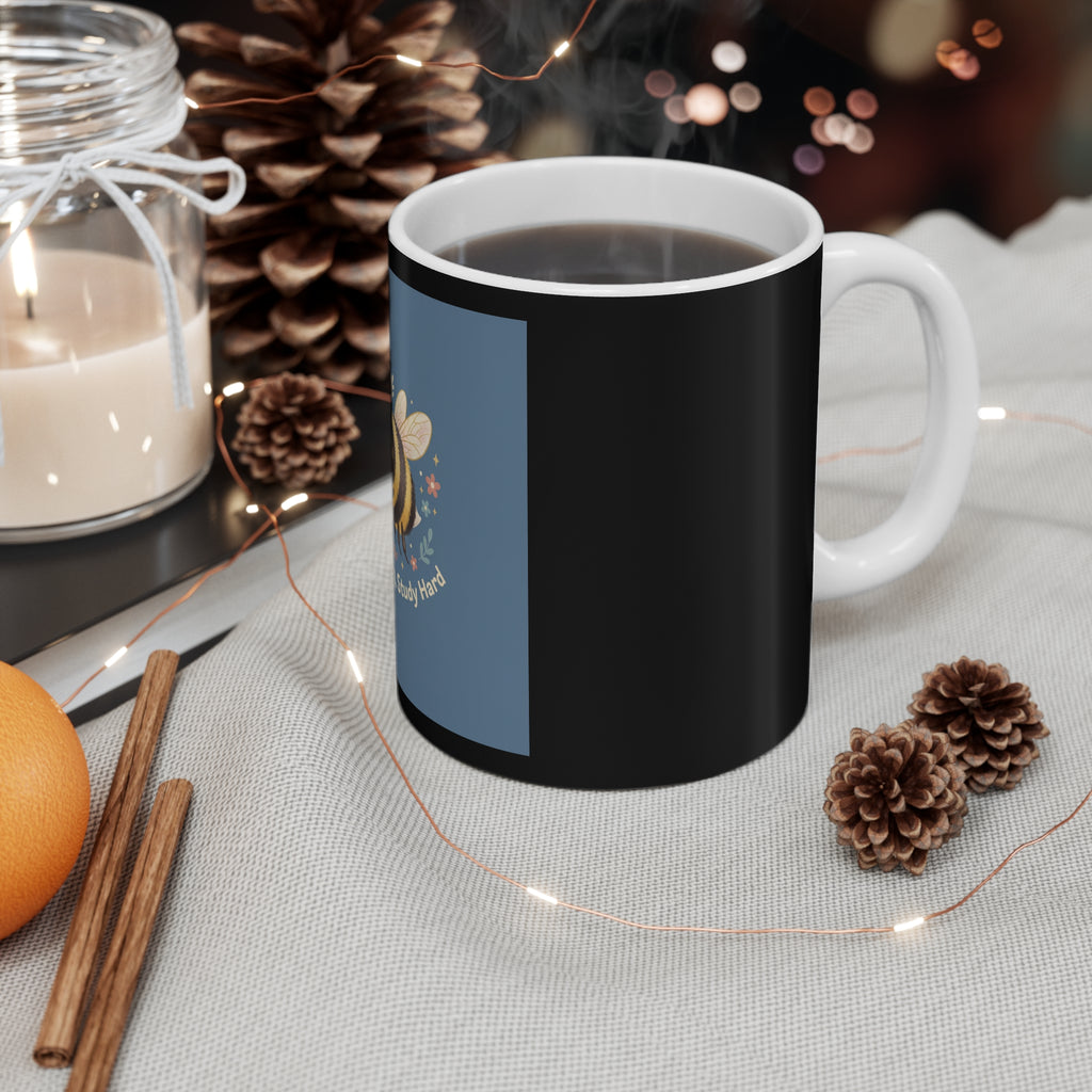 Bee Mug 11oz – Dream Big Study Hard