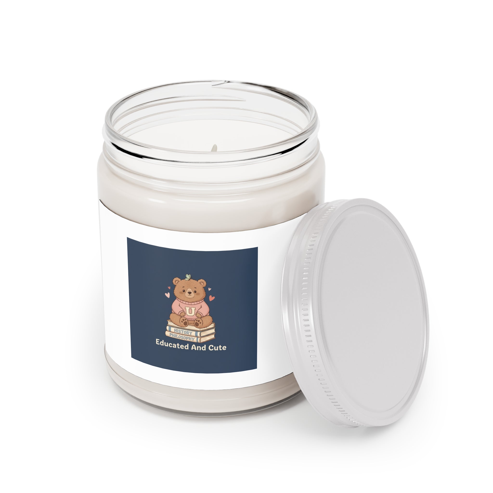 Bear Scented Candle – Educated and Cute