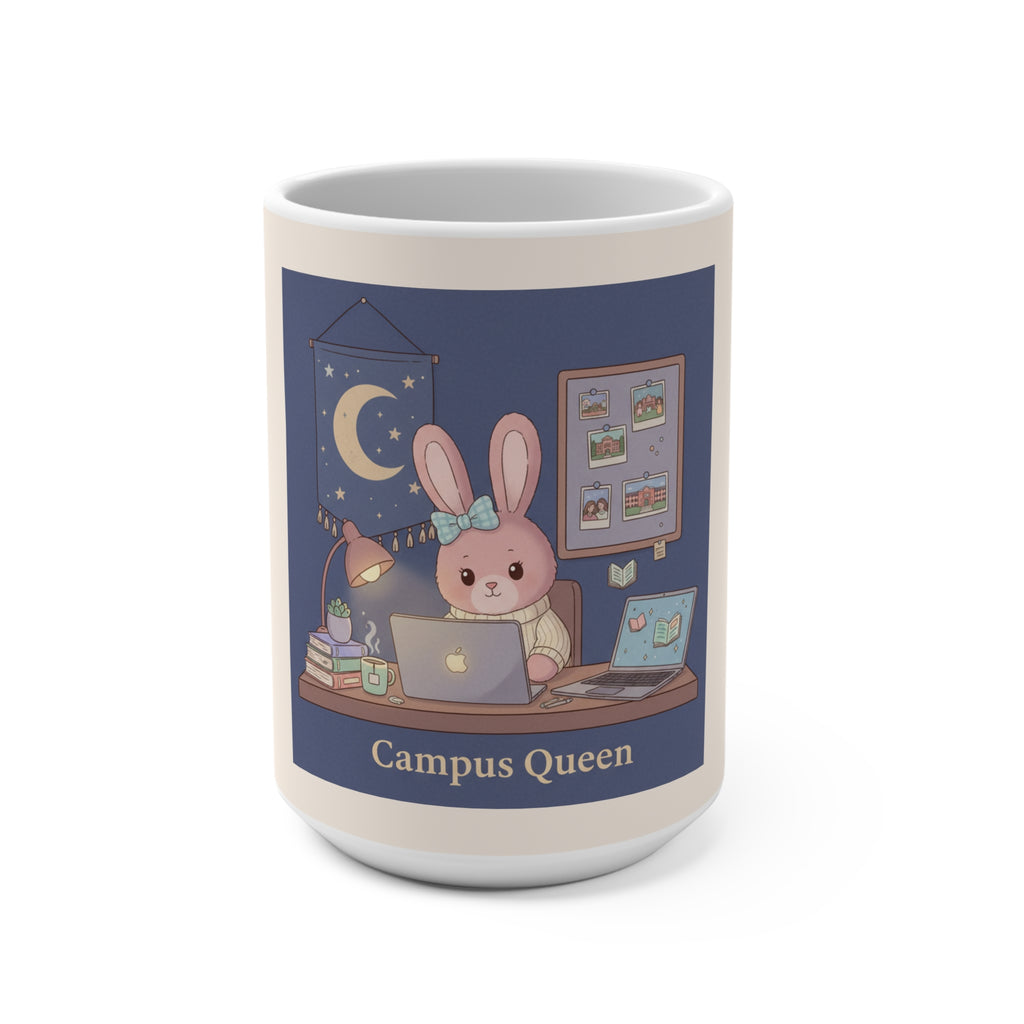 Rabbit Mug 15oz – Campus Queen