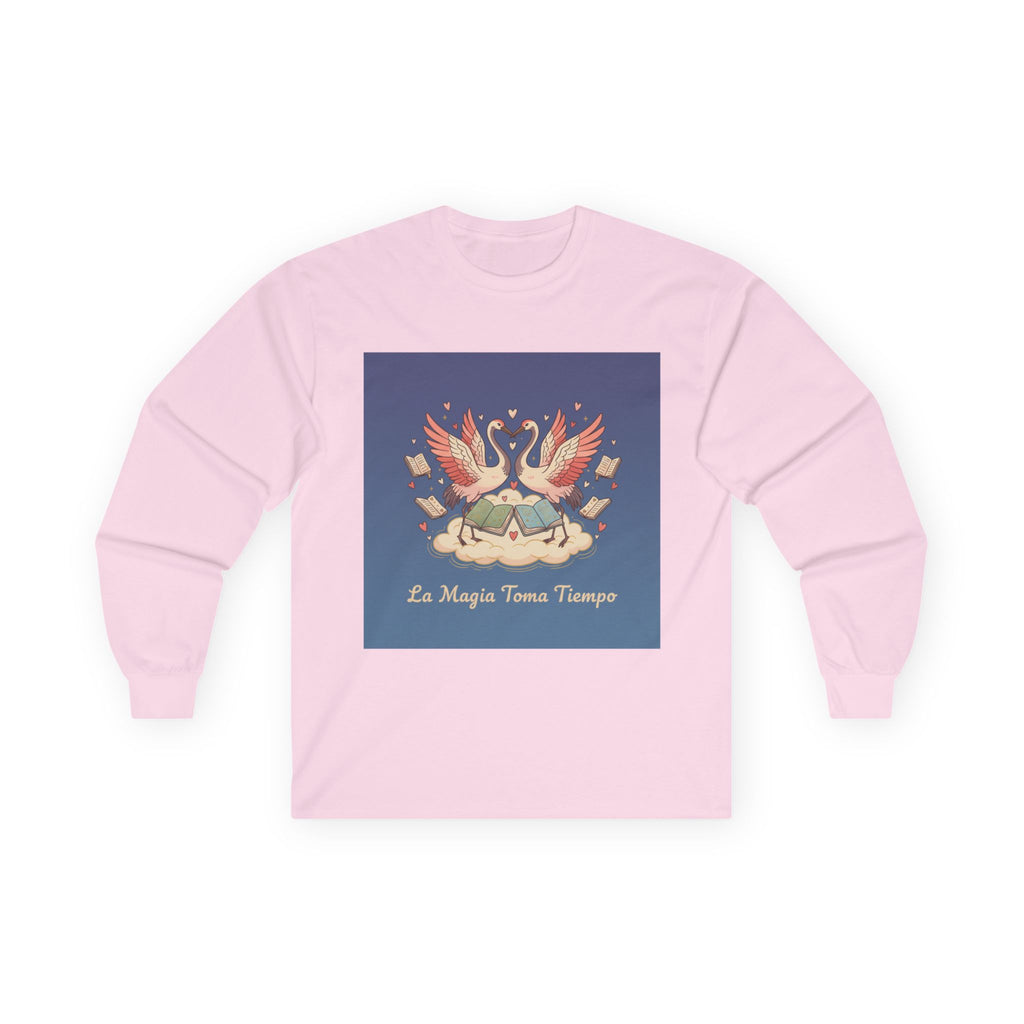 La Magia Toma Tiempo Flamingo Long Sleeve Tee