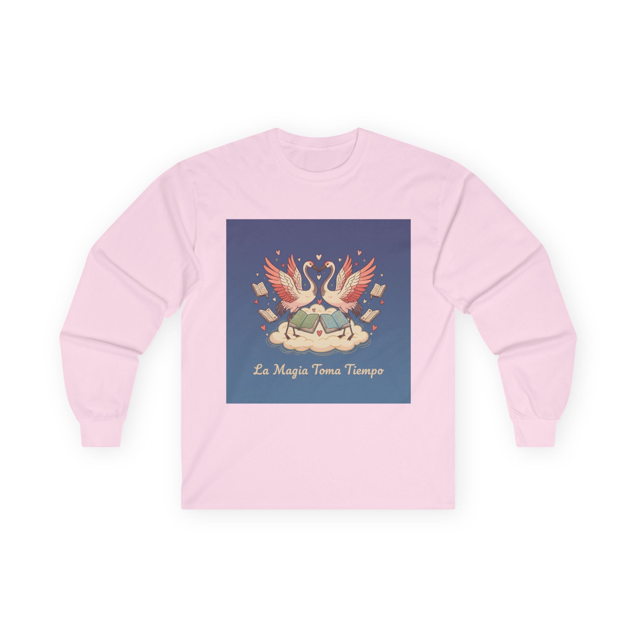 La Magia Toma Tiempo Flamingo Long Sleeve Tee