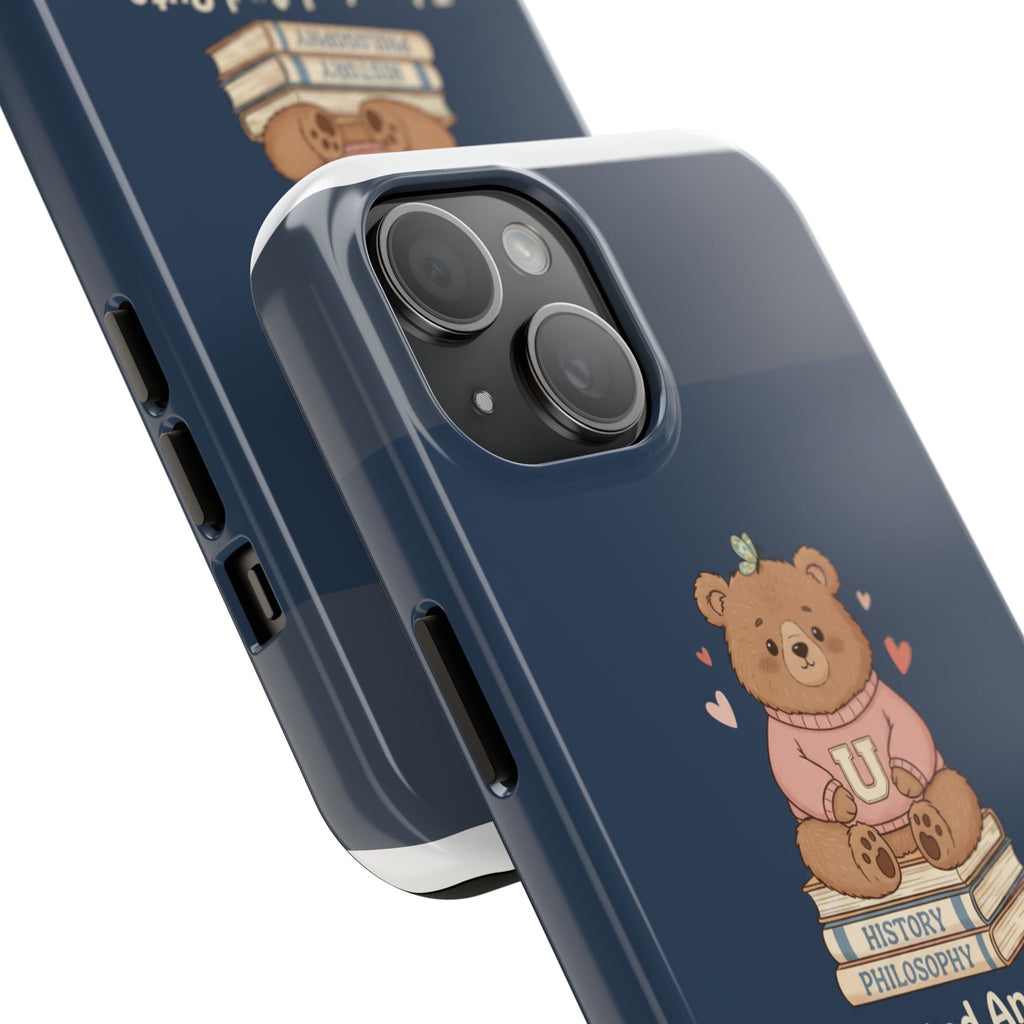 Bear Tough Phone Case – Educated and Cute