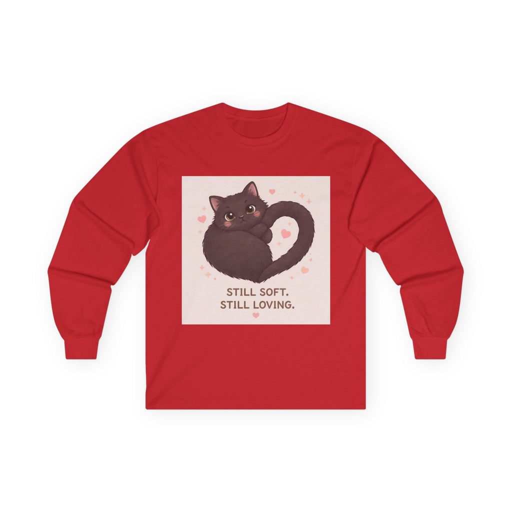 STILL SOFT. STILL LOVING Cat Long Sleeve Tee