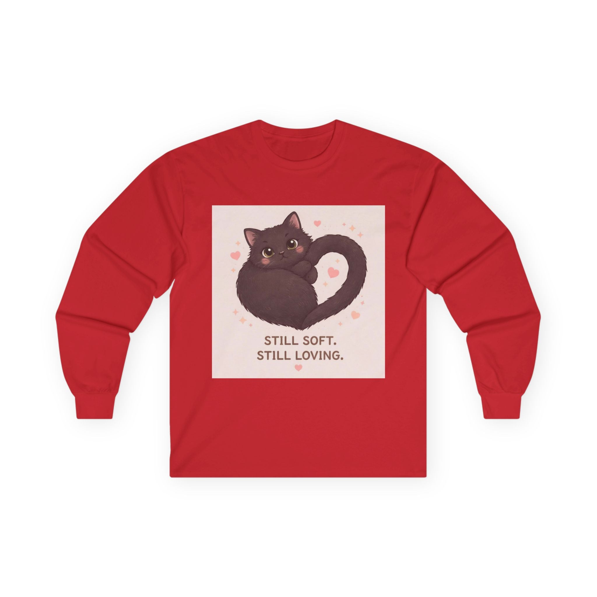 STILL SOFT. STILL LOVING Cat Long Sleeve Tee