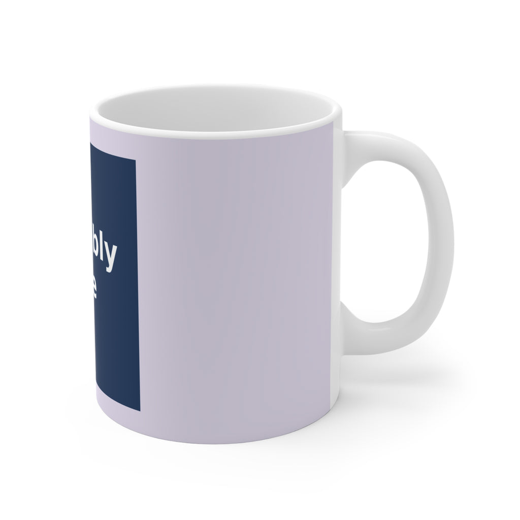"Probably Late" Black Cat Mug | Trendy Gift for Her | Drinkware | KayKay Classics