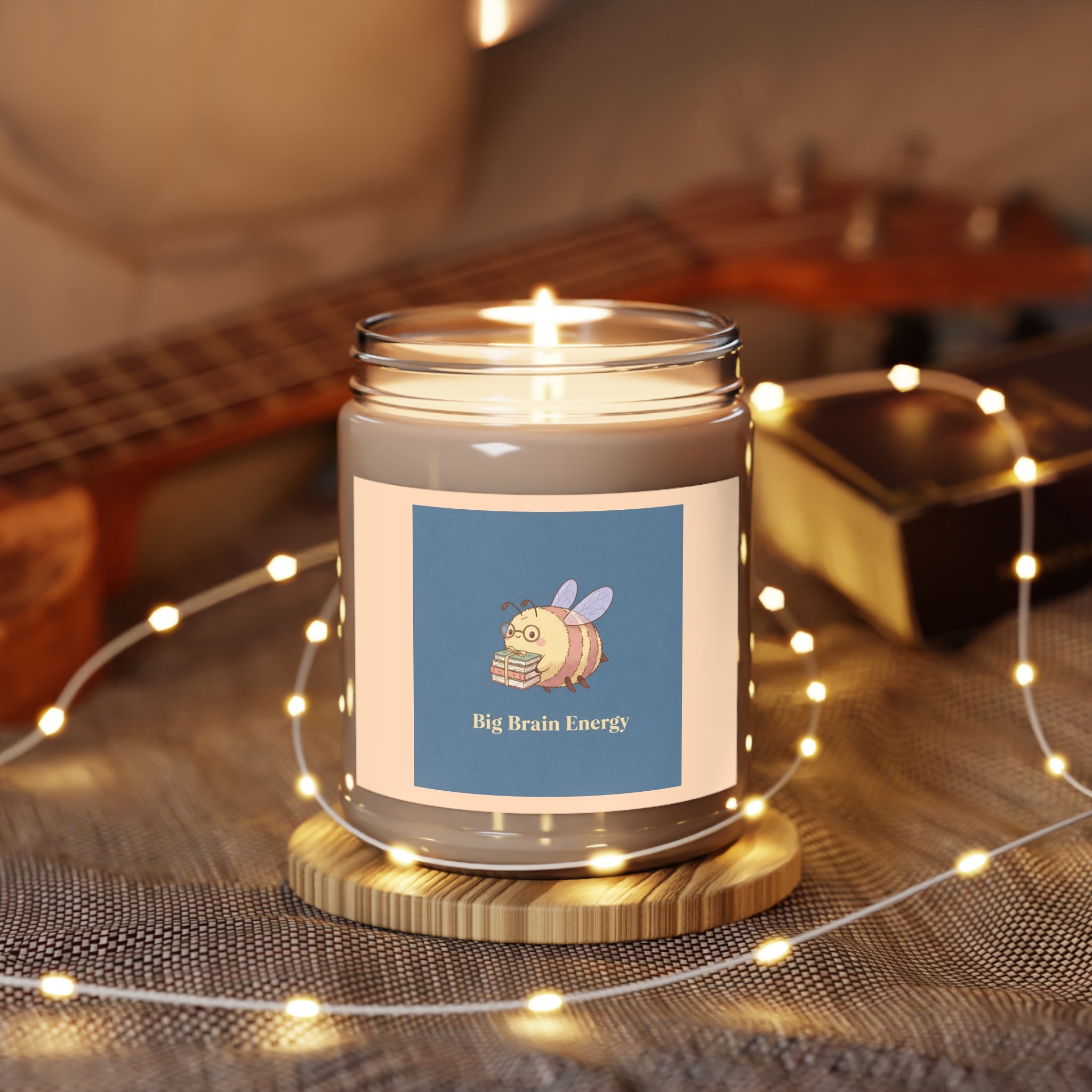Bee Scented Candle – Big Brain Energy