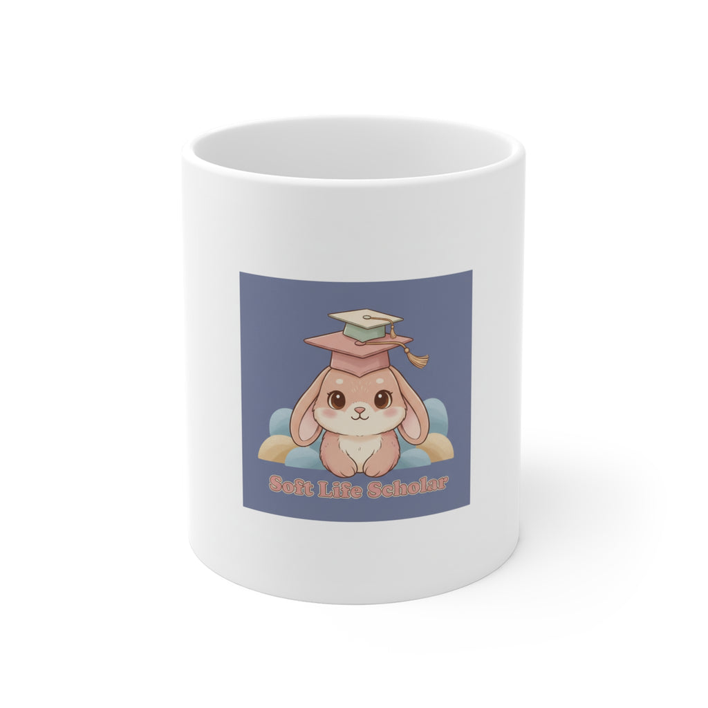 Bunny Mug 11oz – Soft Life Scholar